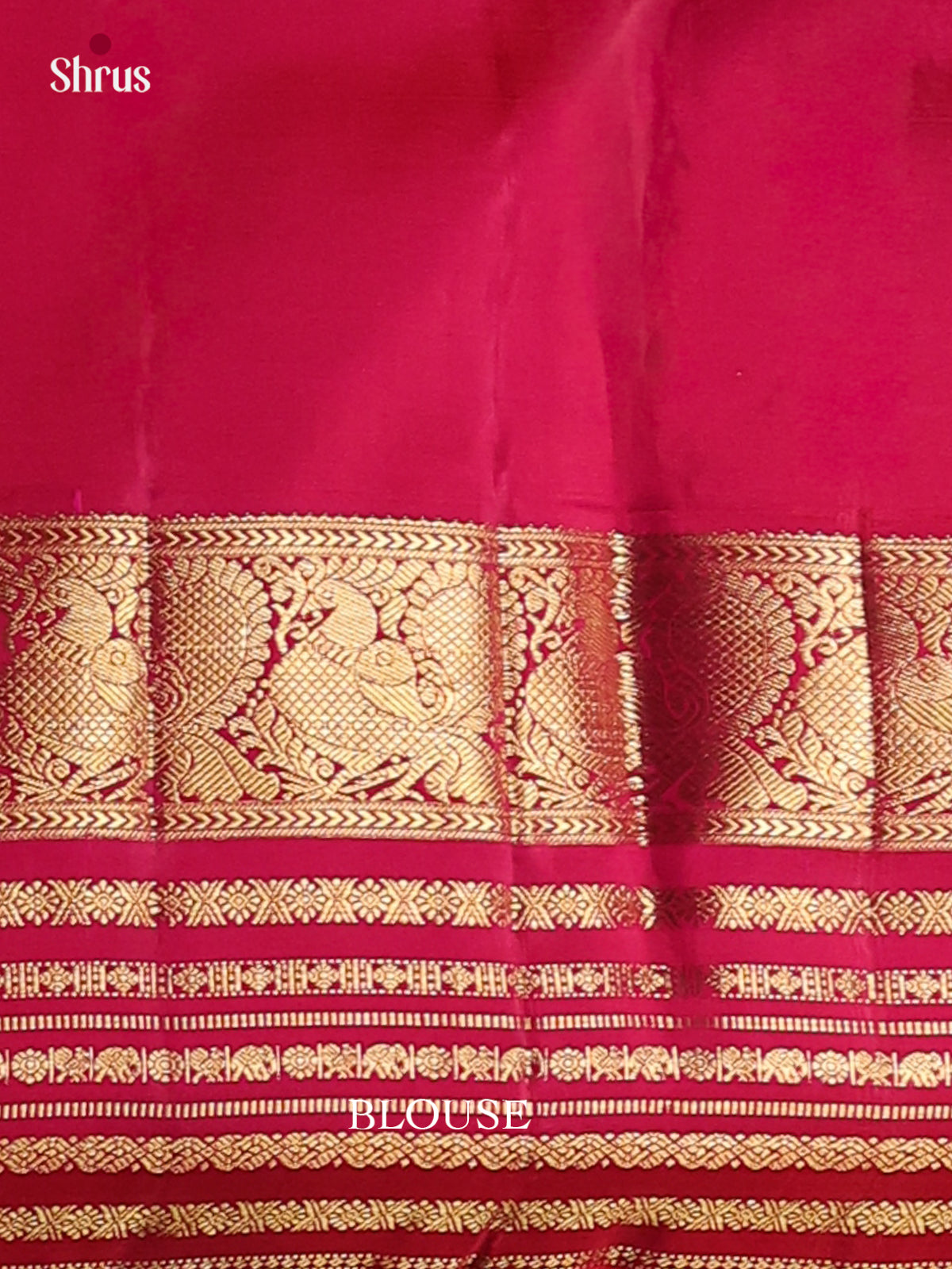Stunning Off White Pattu Saree With Self Stripes | Red Border With Gold Zari Bands & Lines