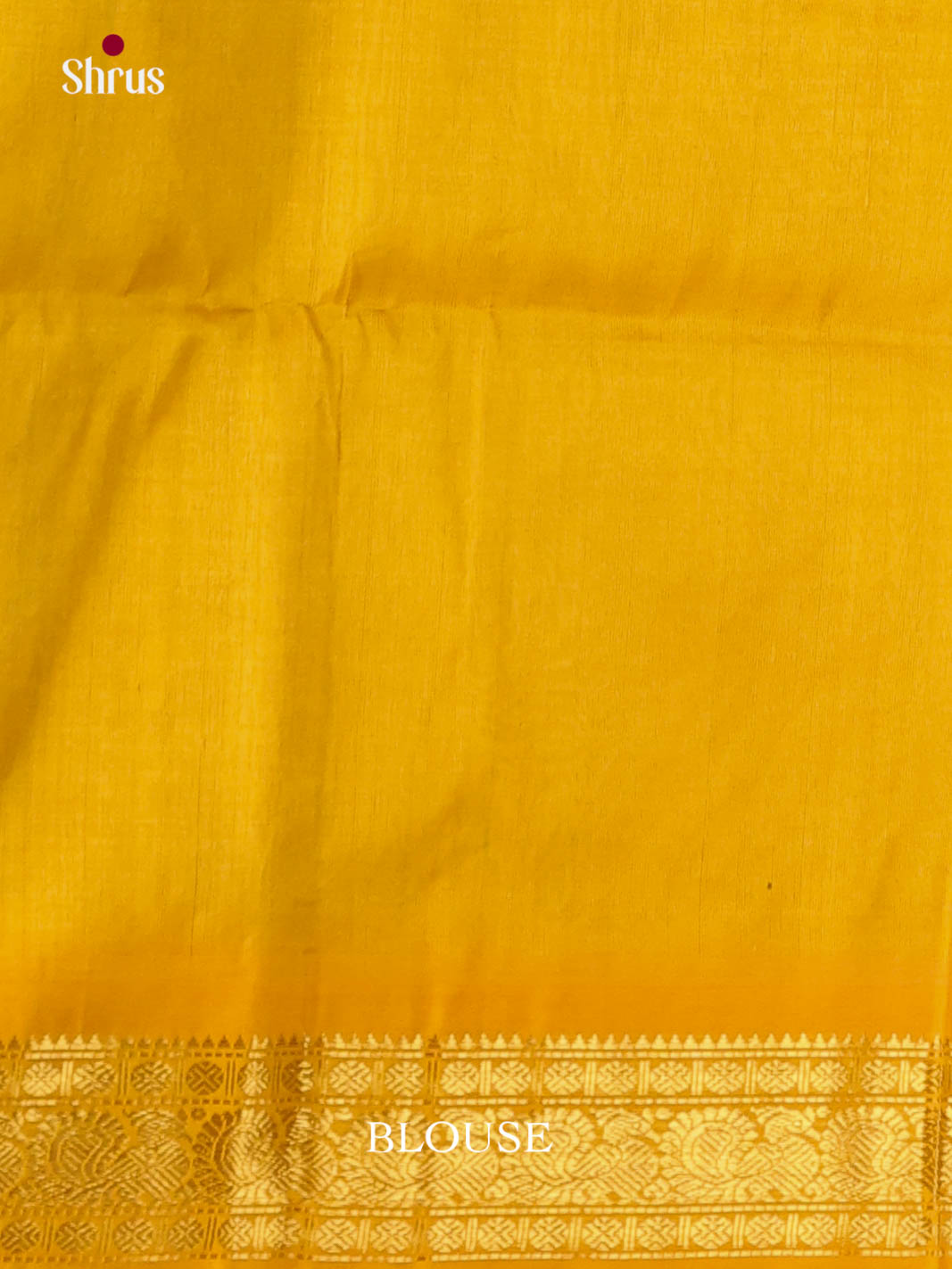 Buy Pretty Teal Cotton Silk Saree with Plain Body, Mustard Yellow Traditional Zari Border & Pallu