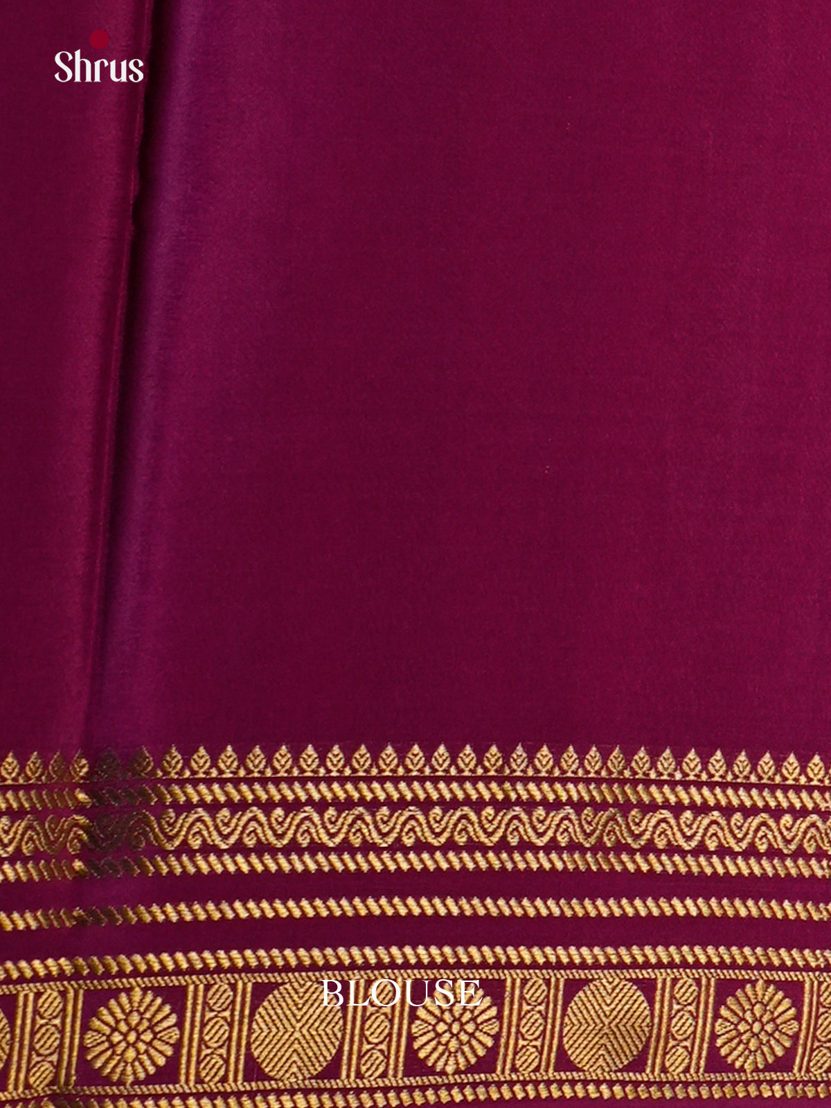 Buy Classy Teal Green Pure Mysore Silk Sarees with Gold Buttas, Magenta Zari Border & Striped Pallu