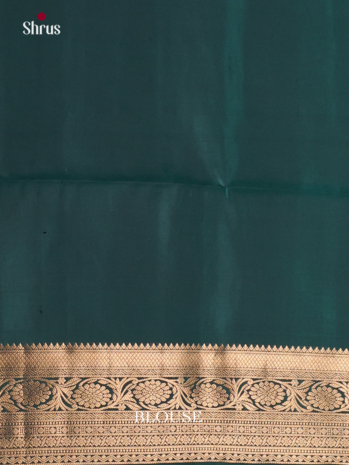 Buy Opulent Teal Green Pure Soft Silk Sarees with Golden Floral Nestling, Zari Border & Brocade Pallu