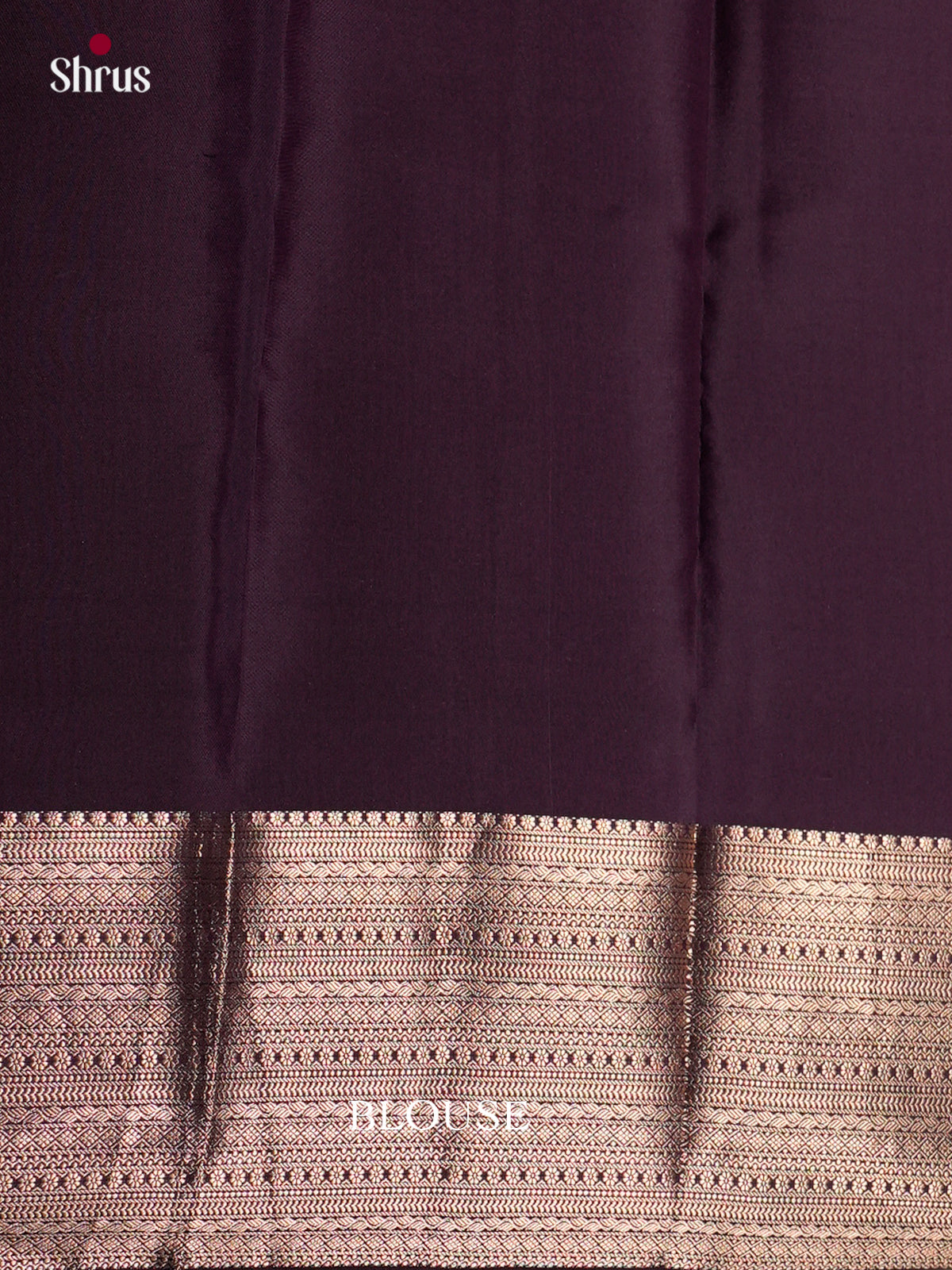 Buy Regal Violet Kanjivaram Saree With Floral Motifs, Zari Border & Brocade Pallu