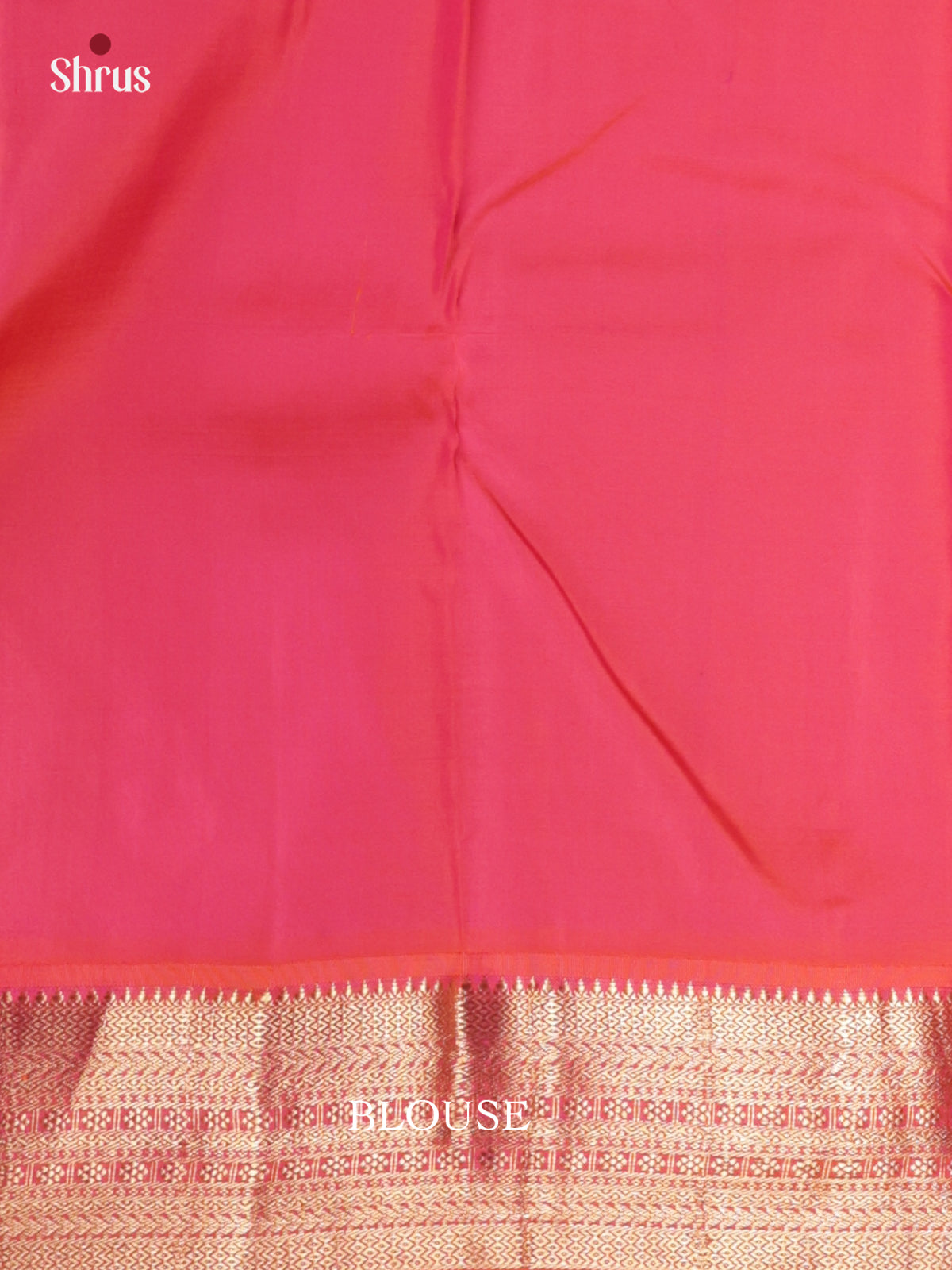 Buy Striking Violet Kanjivaram Saree With Zaari Woven Motifs, Orange Border & Brocade Pallu