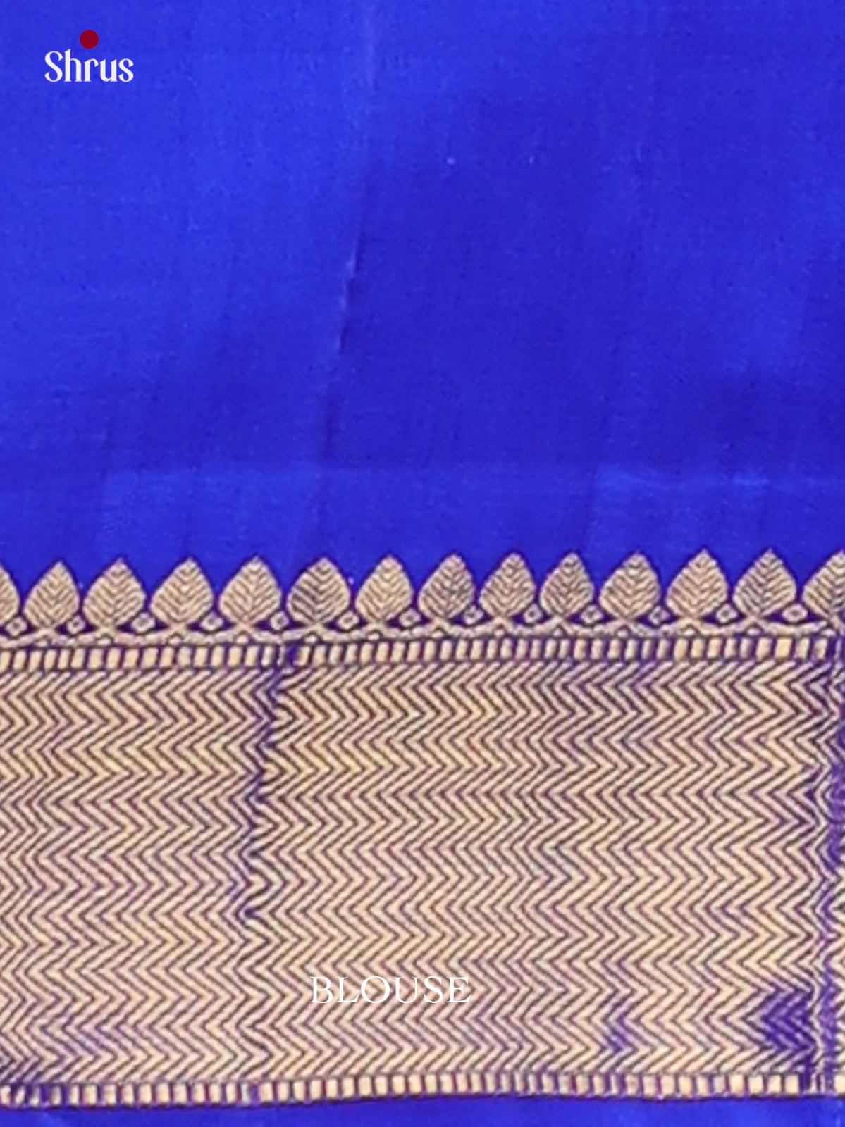Vivid Parrot Green Pattu Saree With Plain Body | Royal Blue Temple Zari Border & Brocade Pallu