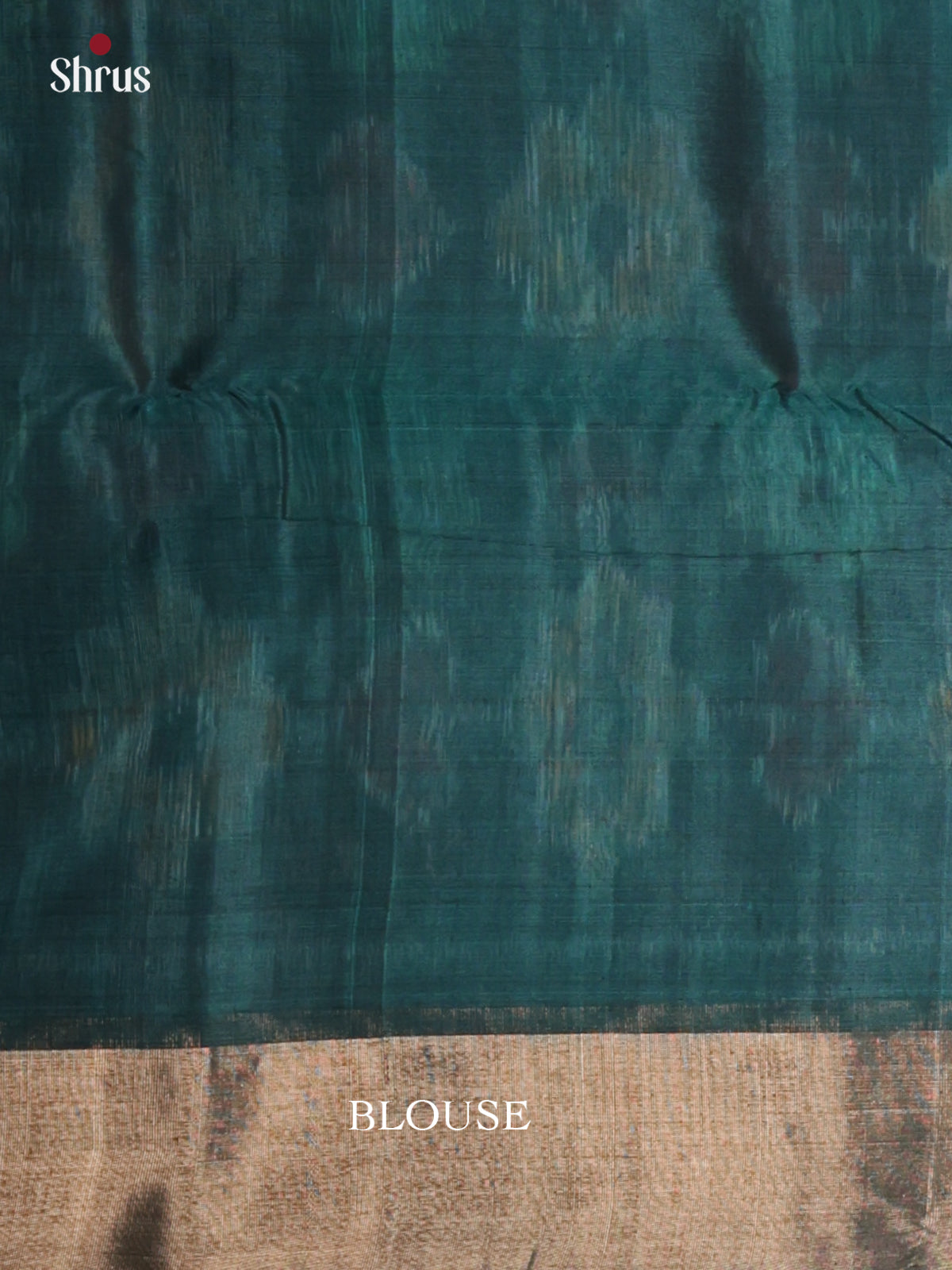 Buy Timeless Wine Pochampally Cotton Silk Saree With Geometric Ikat Motifs, Teal Zari Border & Pallu