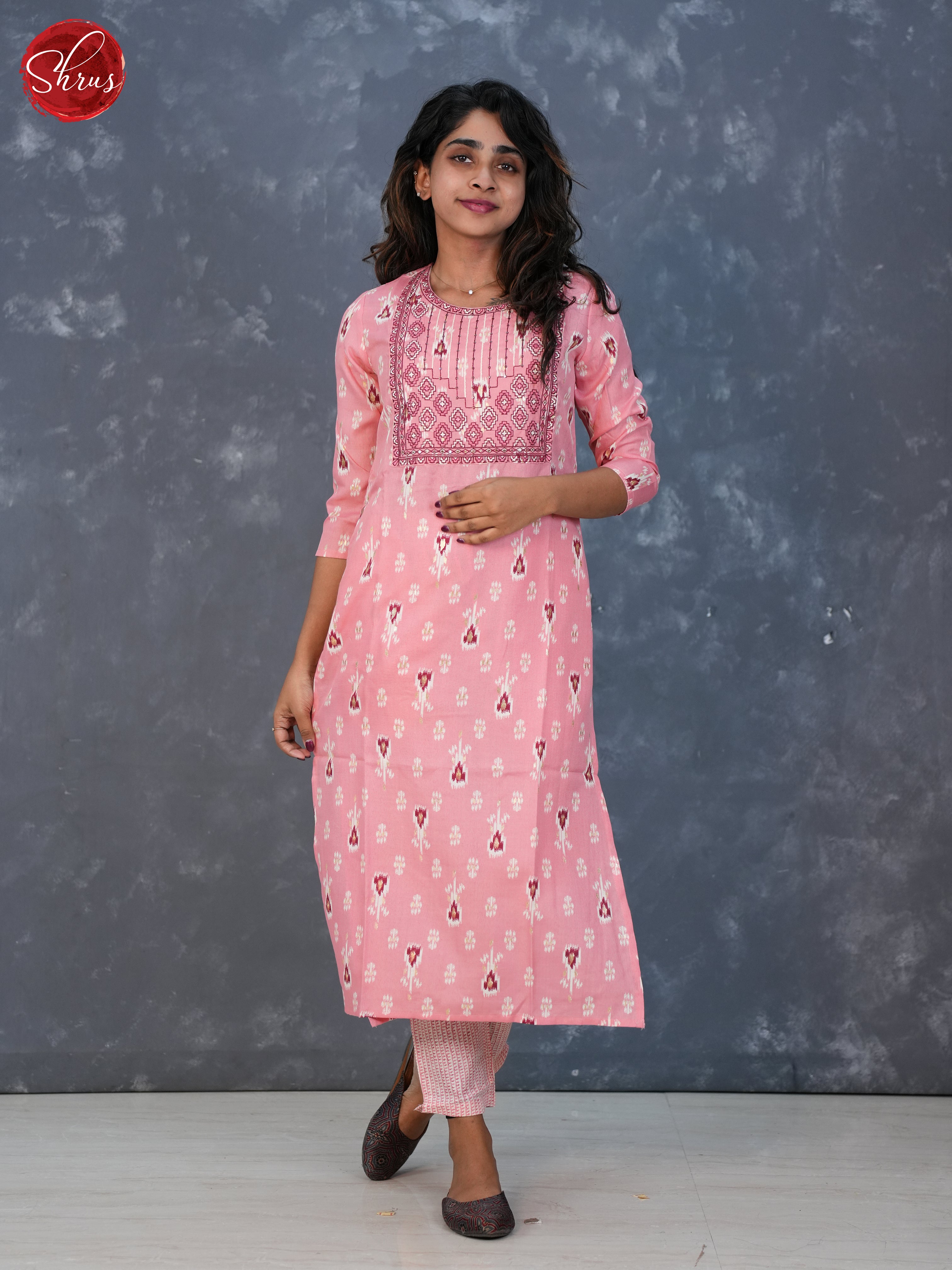 Pink - Embroidered 2pc  Readymade Salwar  Suits - Shop on ShrusEternity.com