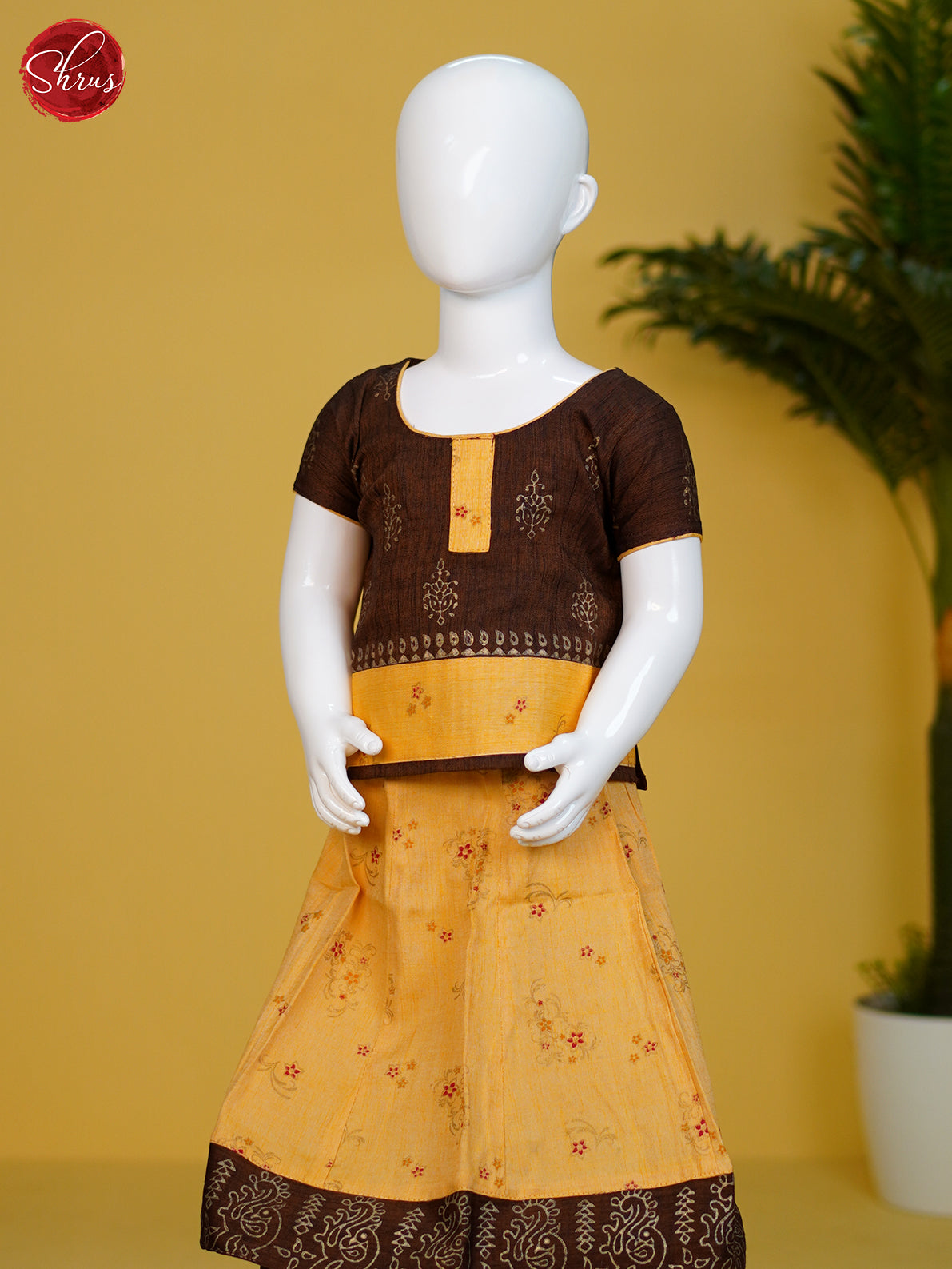 Brown & Yellow- Readymade Kidswear - Shop on ShrusEternity.com