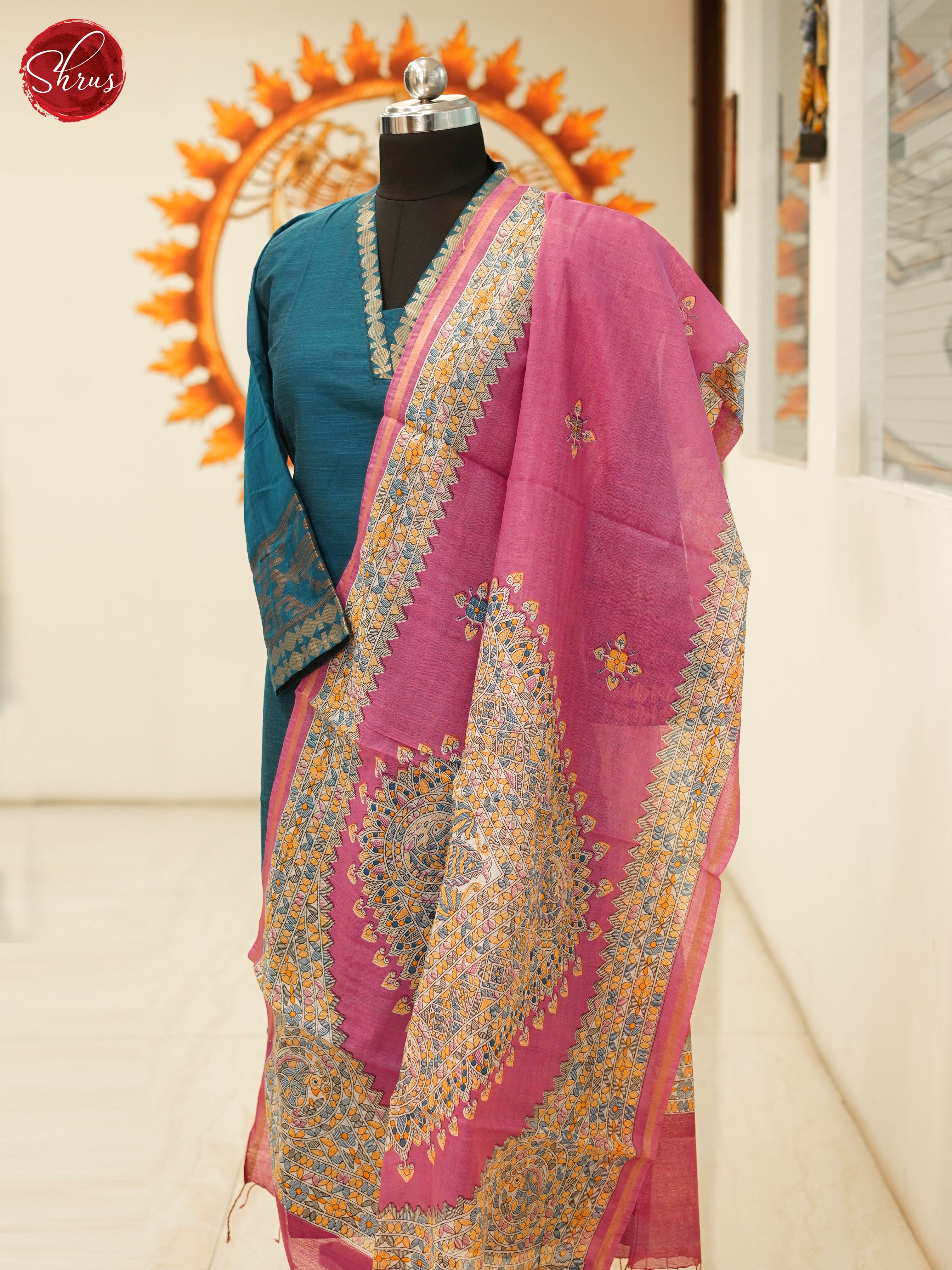 Pink - Dupatta - Shop on ShrusEternity.com