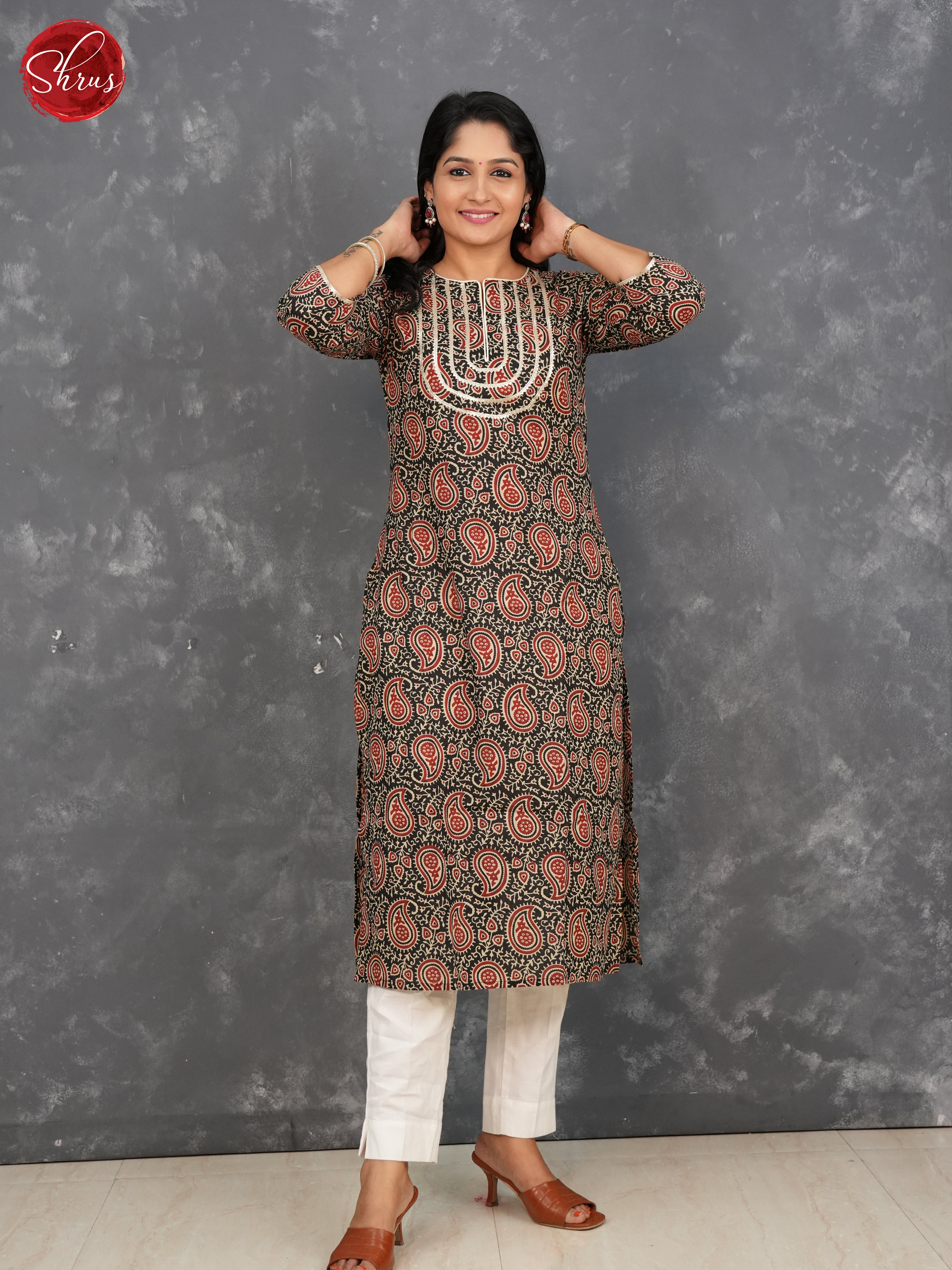 Green- Readymade kurti - Shop on ShrusEternity.com