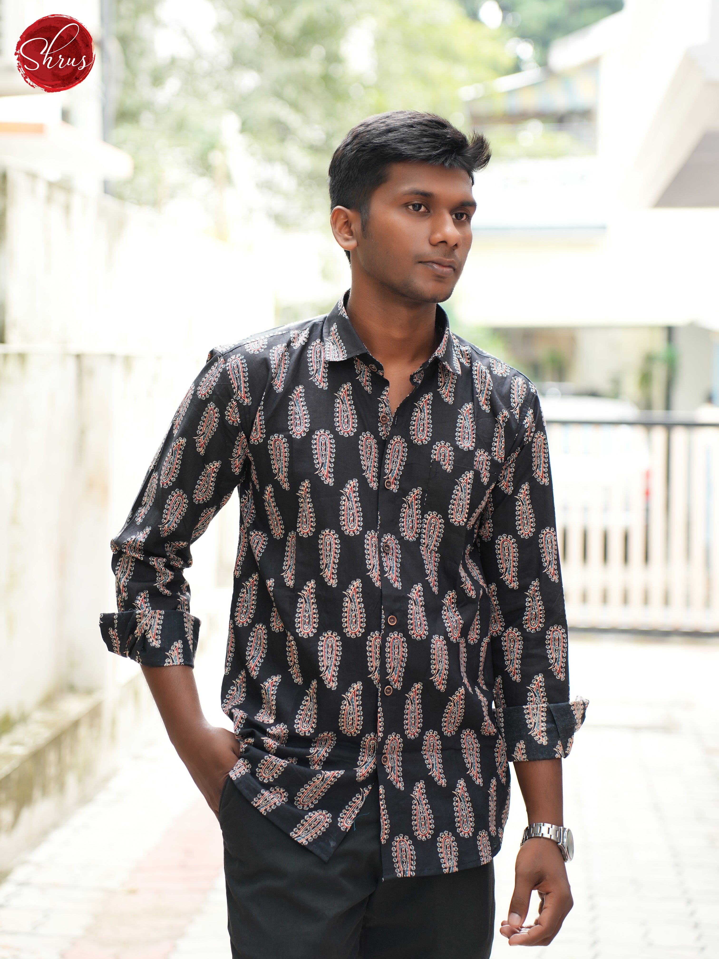 Black- Readymade Shirts - Shop on ShrusEternity.com