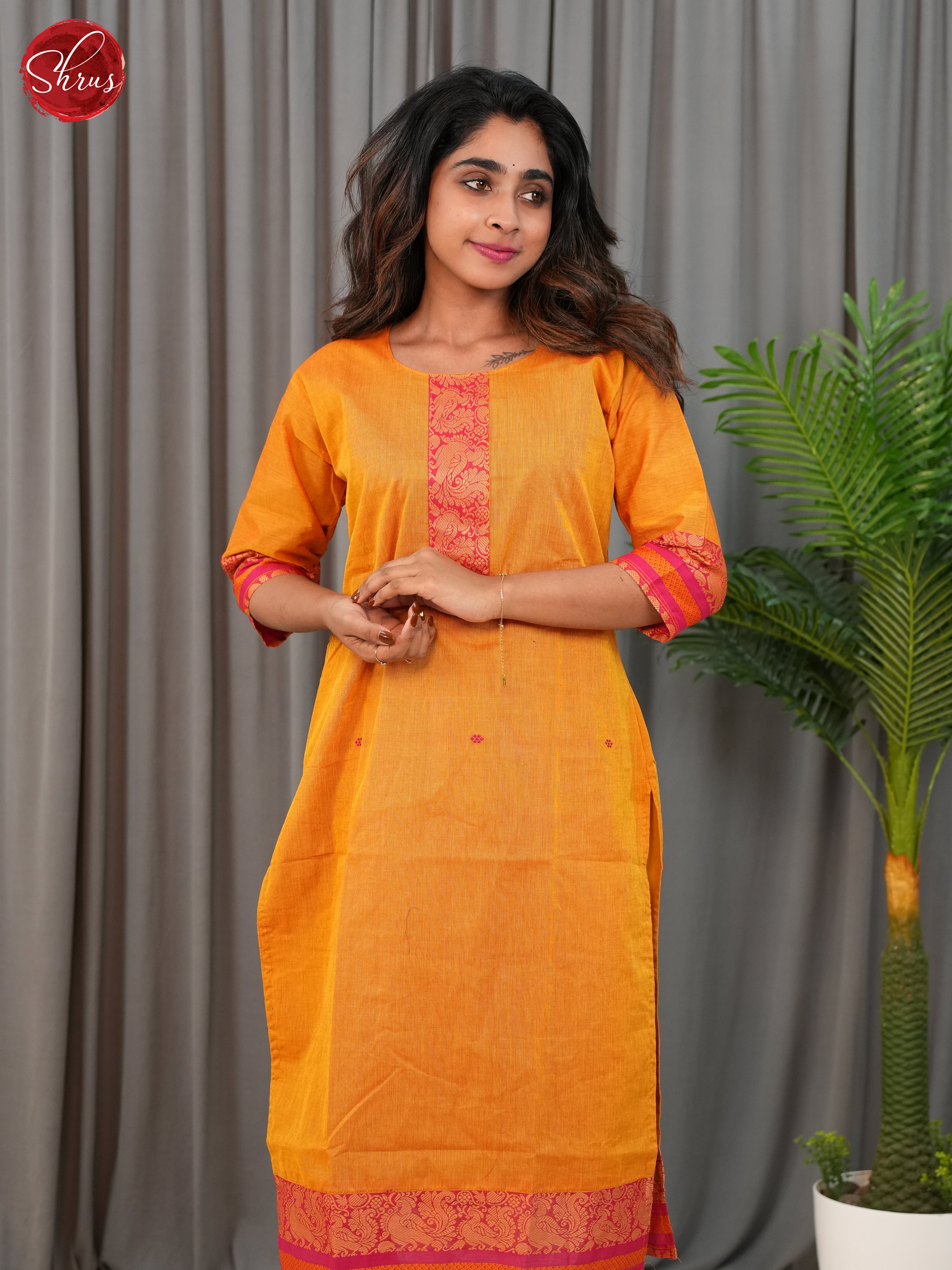 Orange -Readymade Suits - Shop on ShrusEternity.com