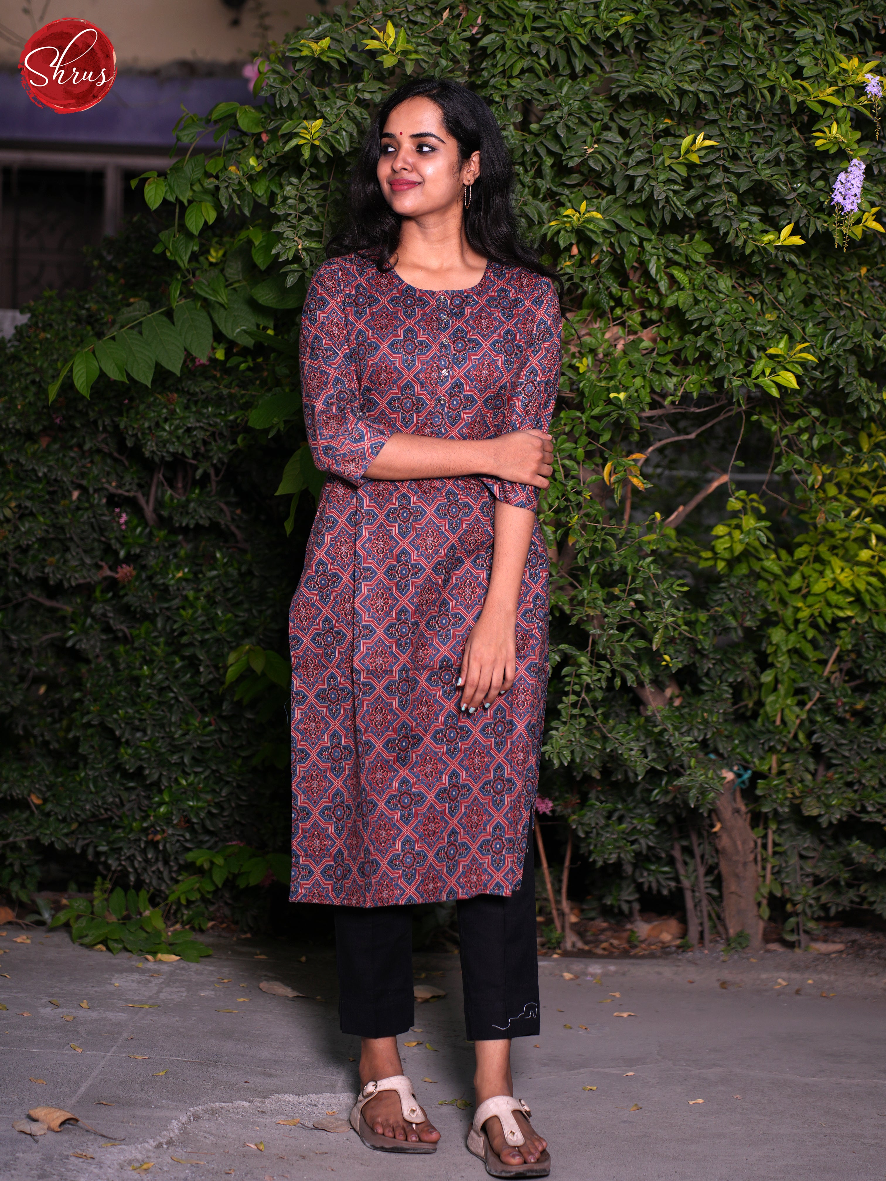 Pink - Readymade Kurti - Shop on ShrusEternity.com