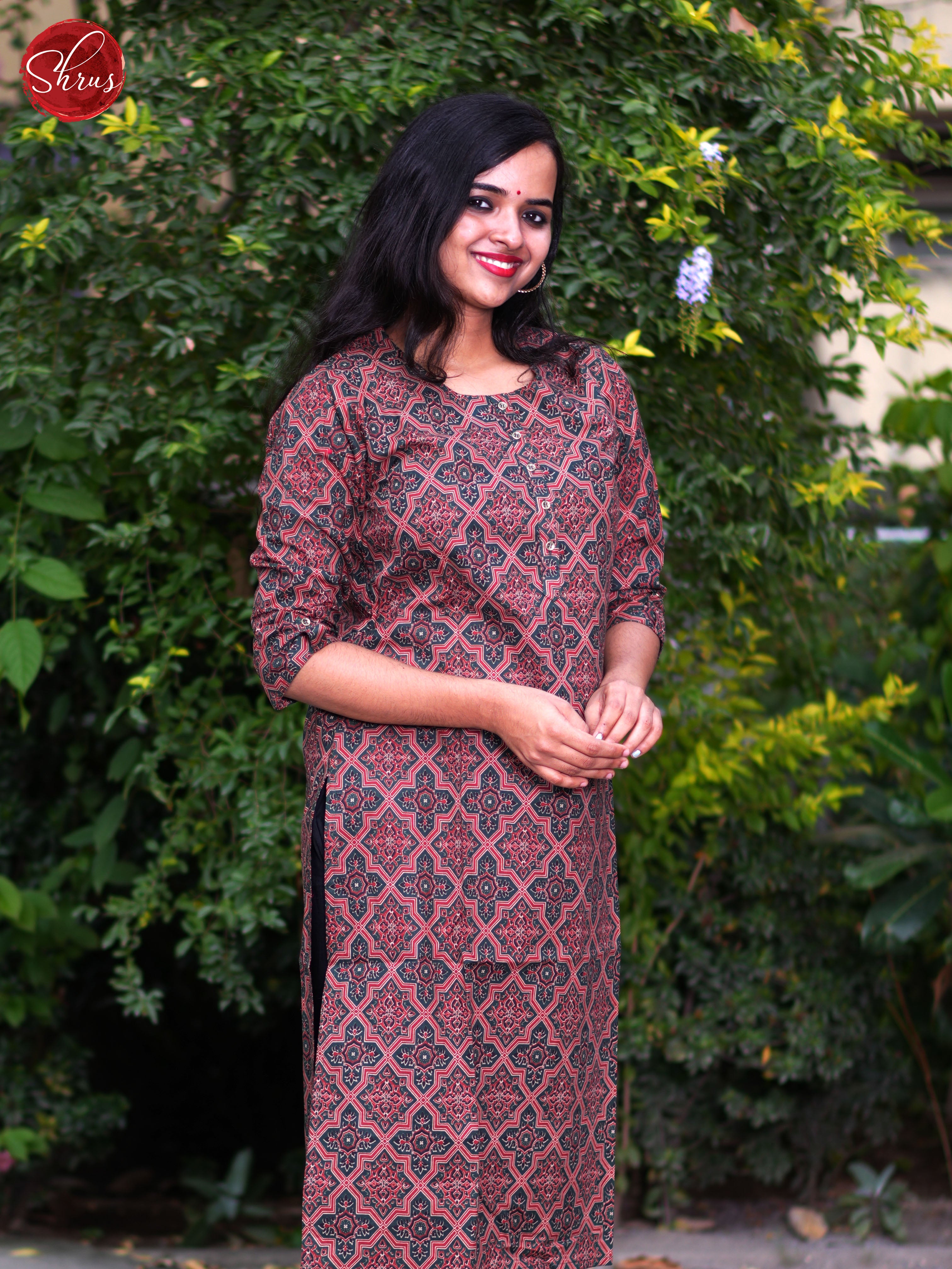 Onion Pink  - Readymade Kurti - Shop on ShrusEternity.com