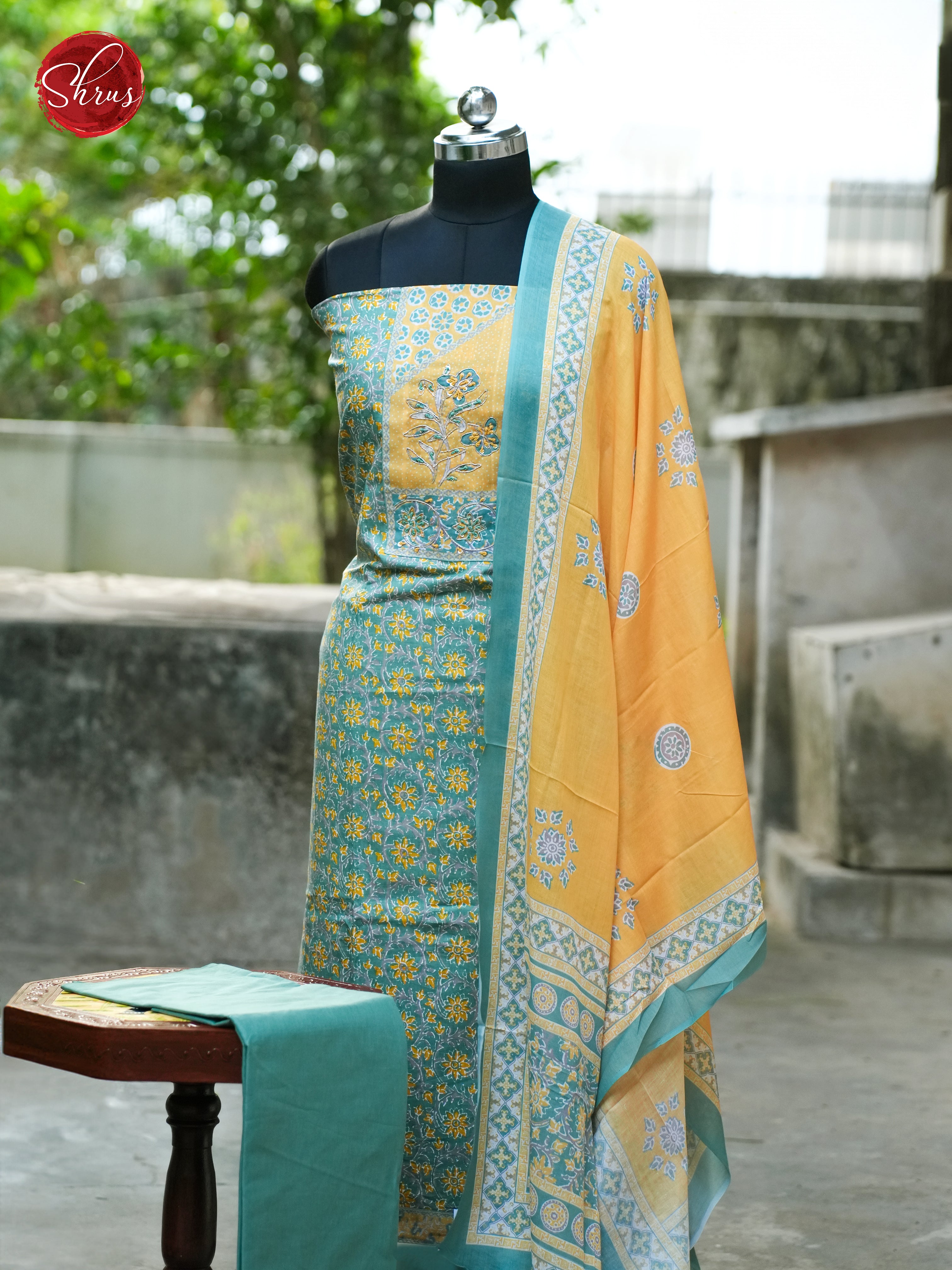 CDS12070 - Ajrakh Salwar - Shop on ShrusEternity.com