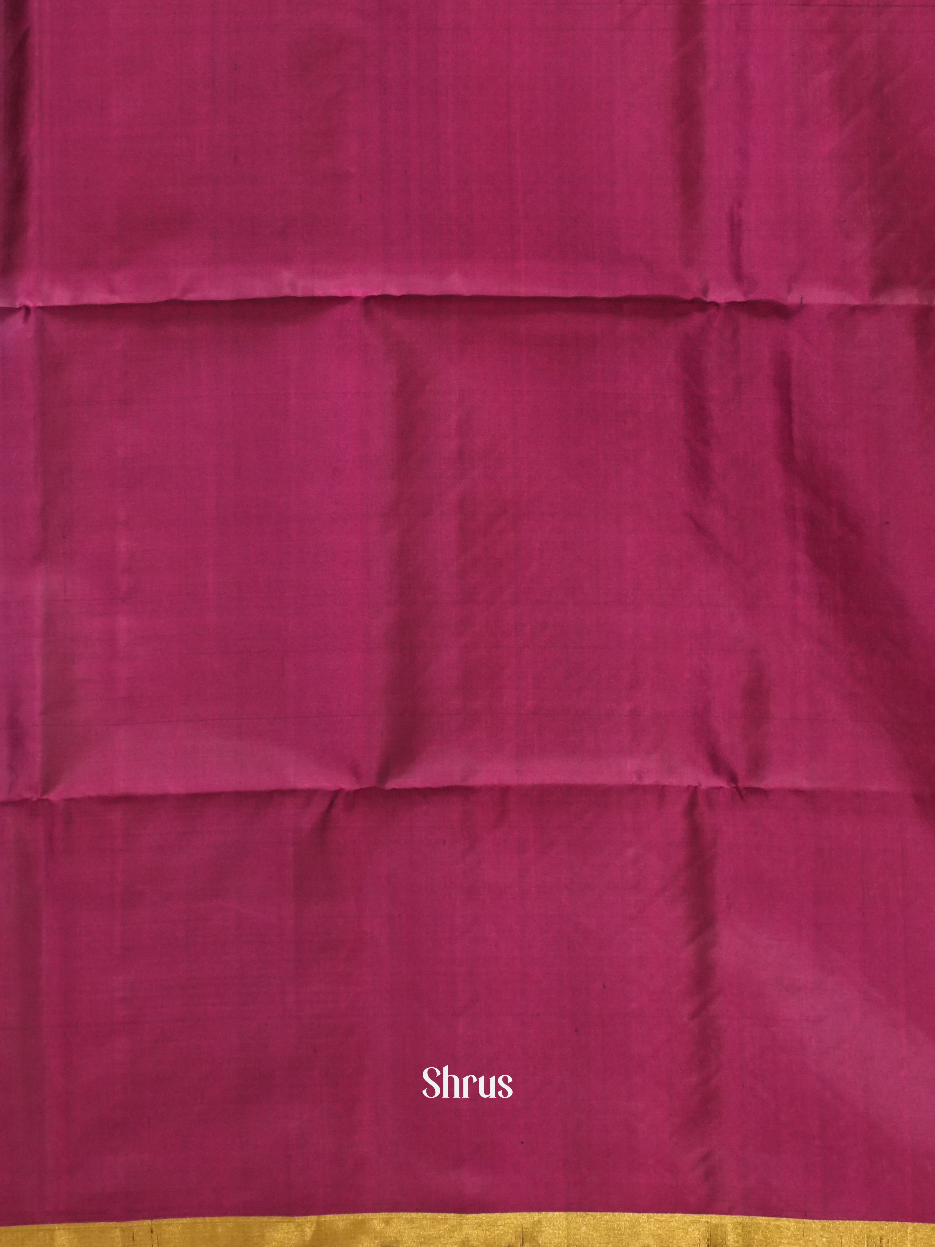 Brown  & Wine- Soft Silk Saree - Shop on ShrusEternity.com