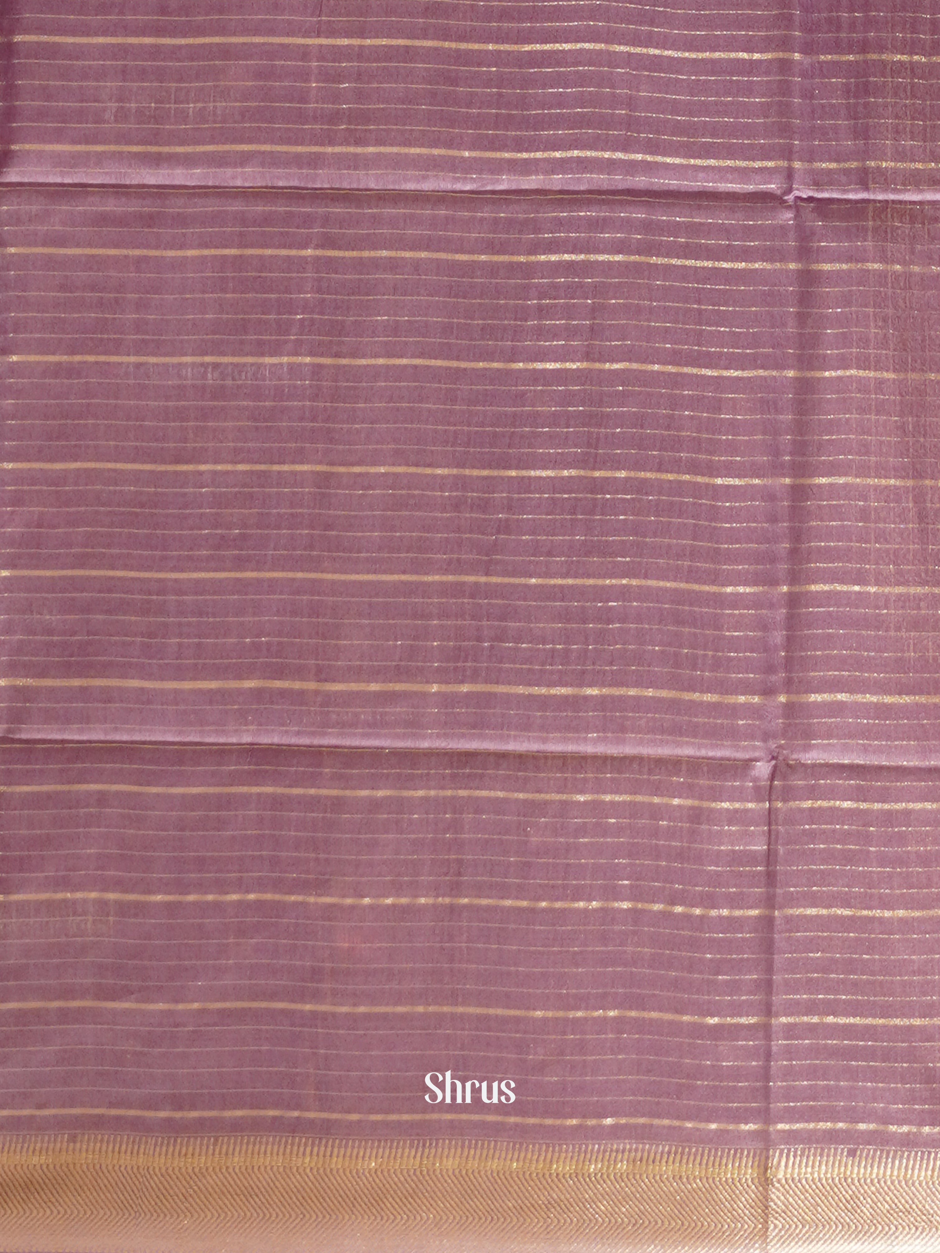 Lavender (Single Tone) -  Semi Tussar Saree - Shop on ShrusEternity.com