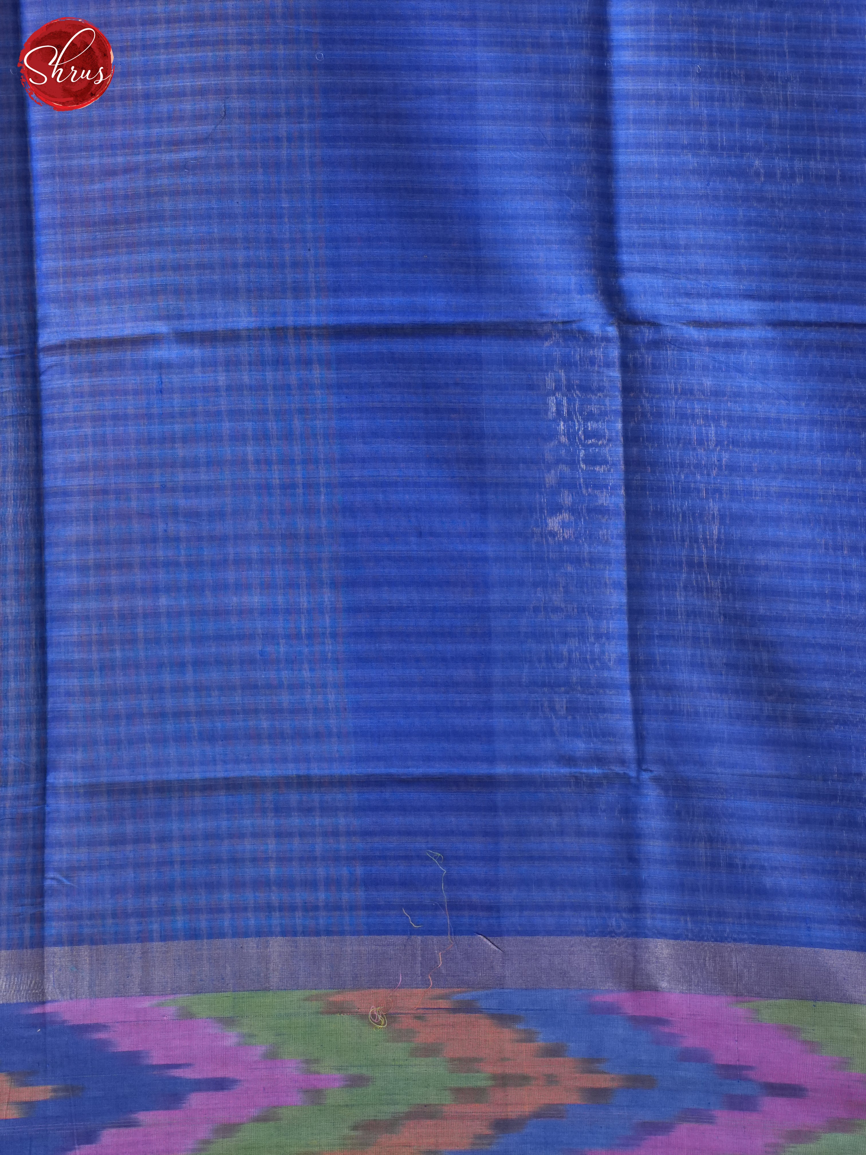 Light Blue & Blue - Tussar Saree