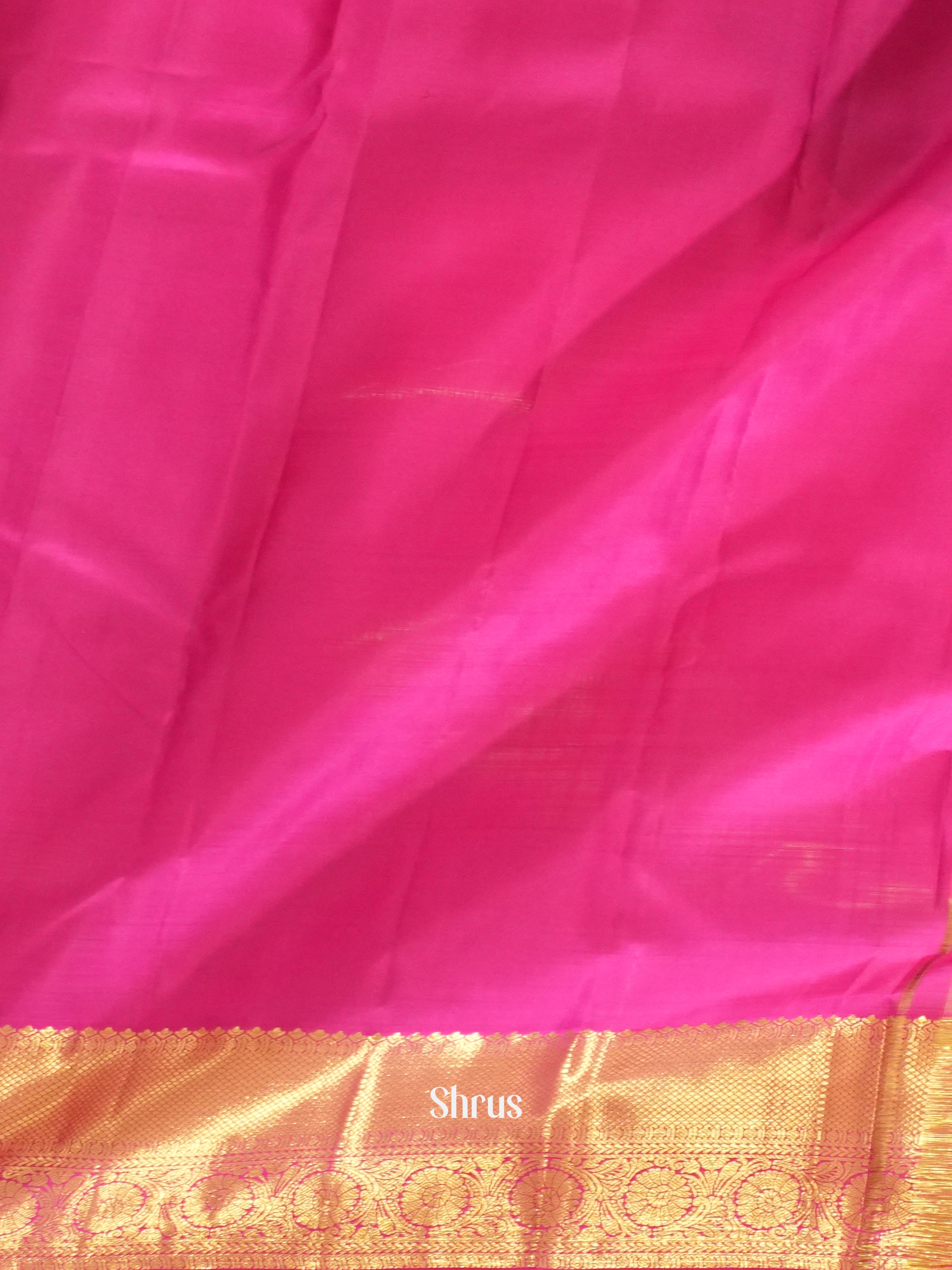Pink - Kanchipuram silk saree