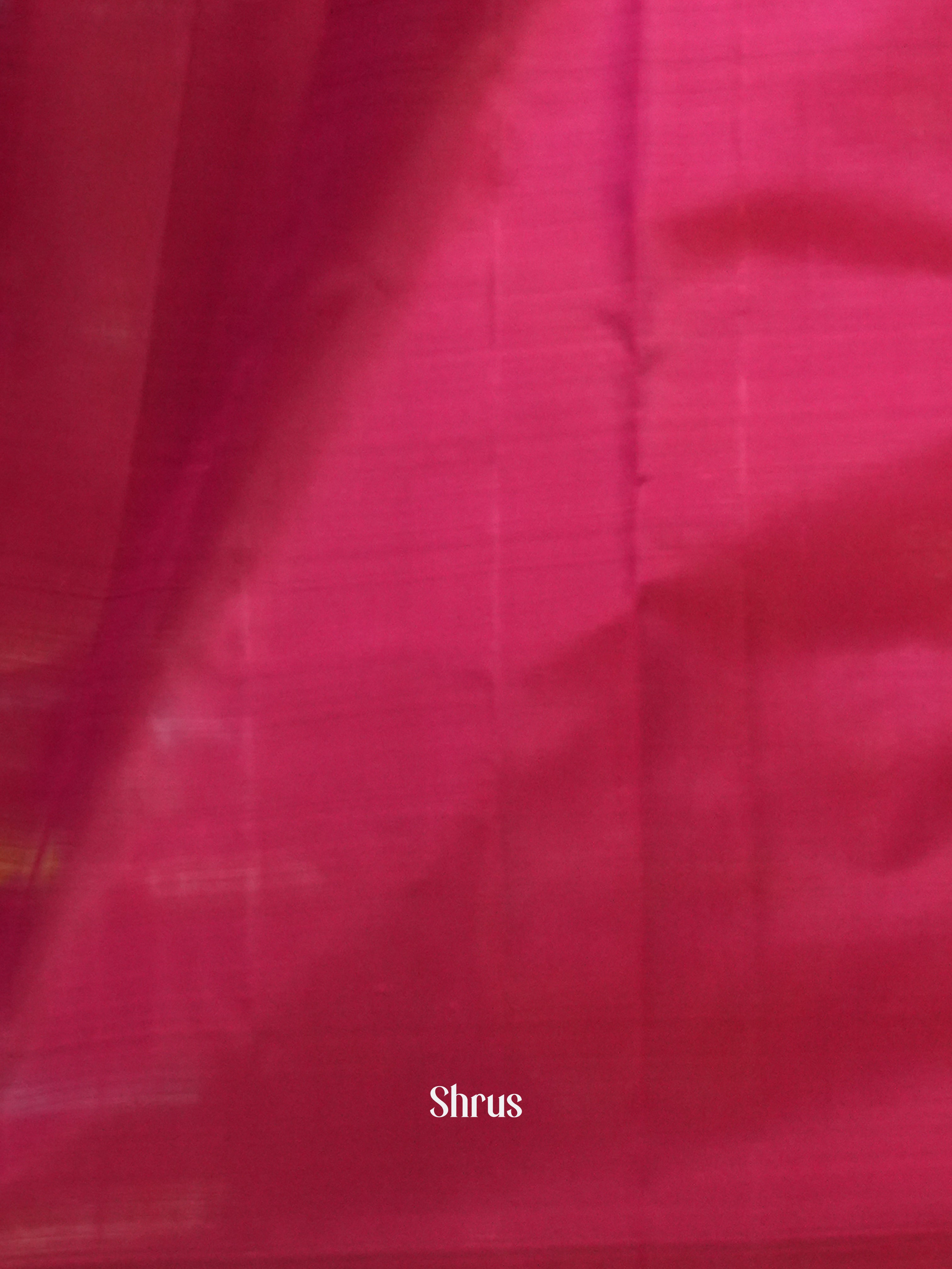Pink(Single Tone)- Kanchipuram silk Saree - Shop on ShrusEternity.com