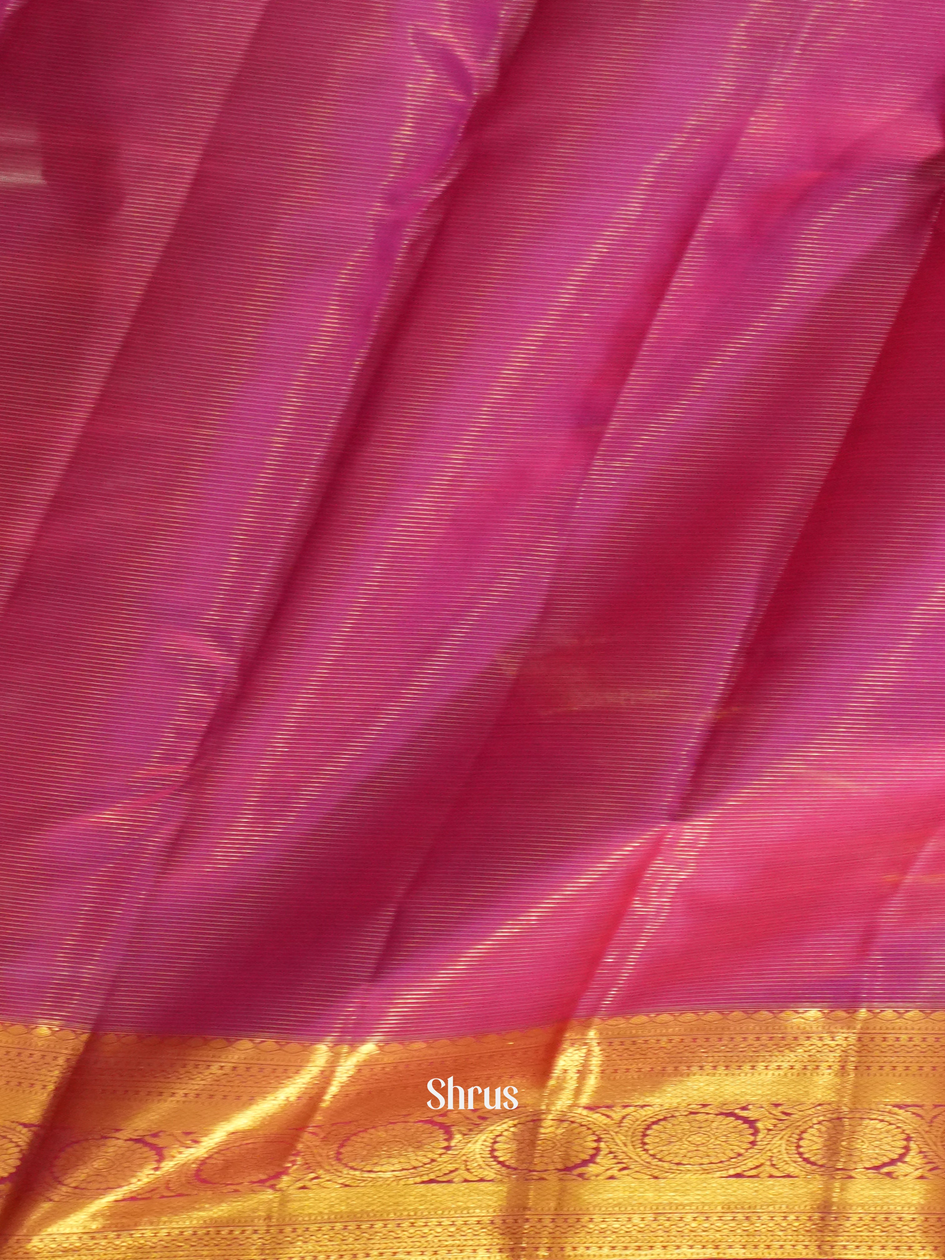 CES08172 - Kanchipuram silk Saree - Shop on ShrusEternity.com