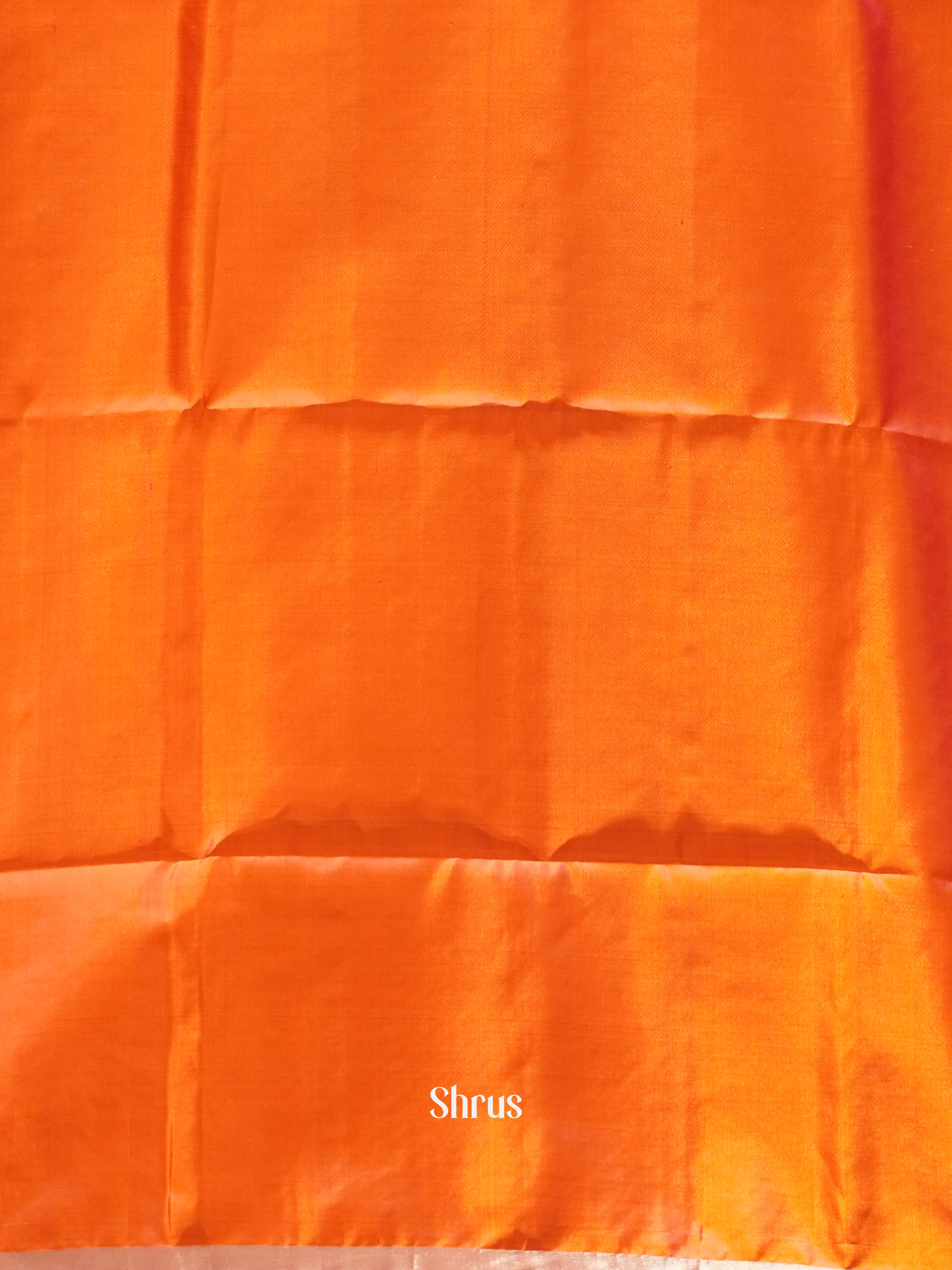 Red(Single tone) - Soft Silk Saree - Shop on ShrusEternity.com