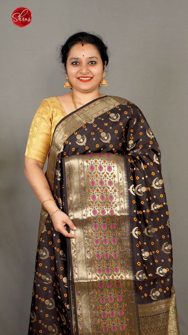 Pista Green Pure Chiniya Silk Banarasi Saree — The Handlooms