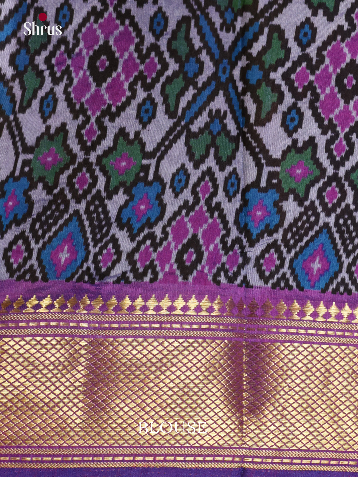DKS26217 - Semi Patola Saree - Shop on Shrus.com