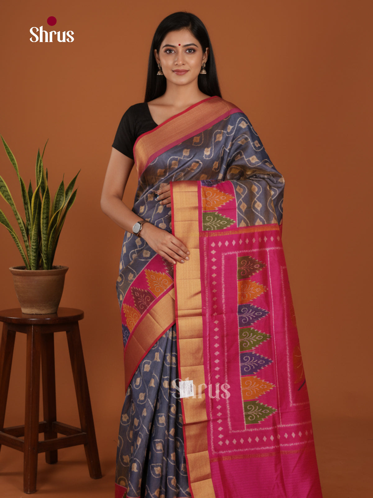 DLS01004 - Semi Patola Saree
