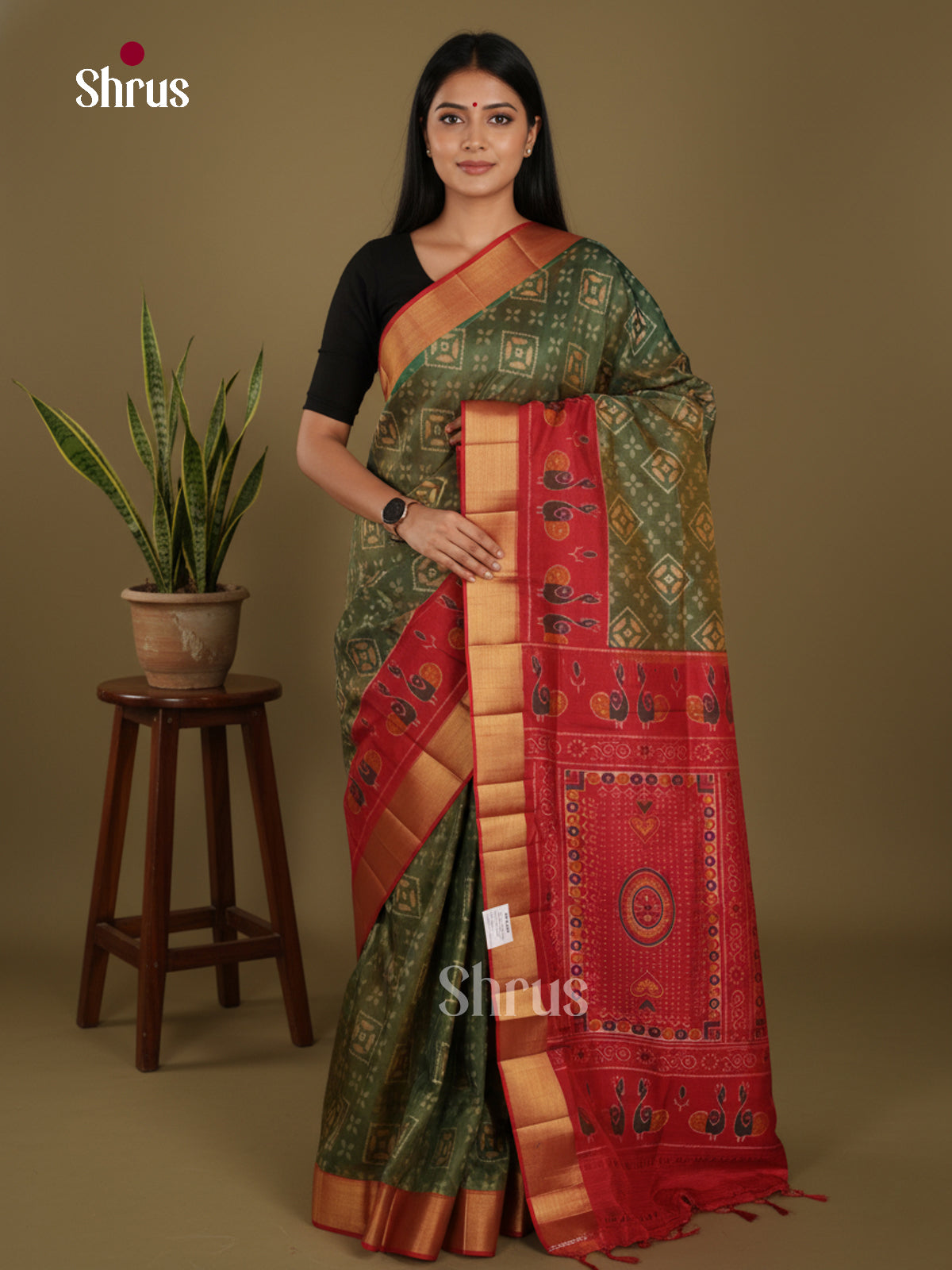 DLS01006 - Semi Patola Saree