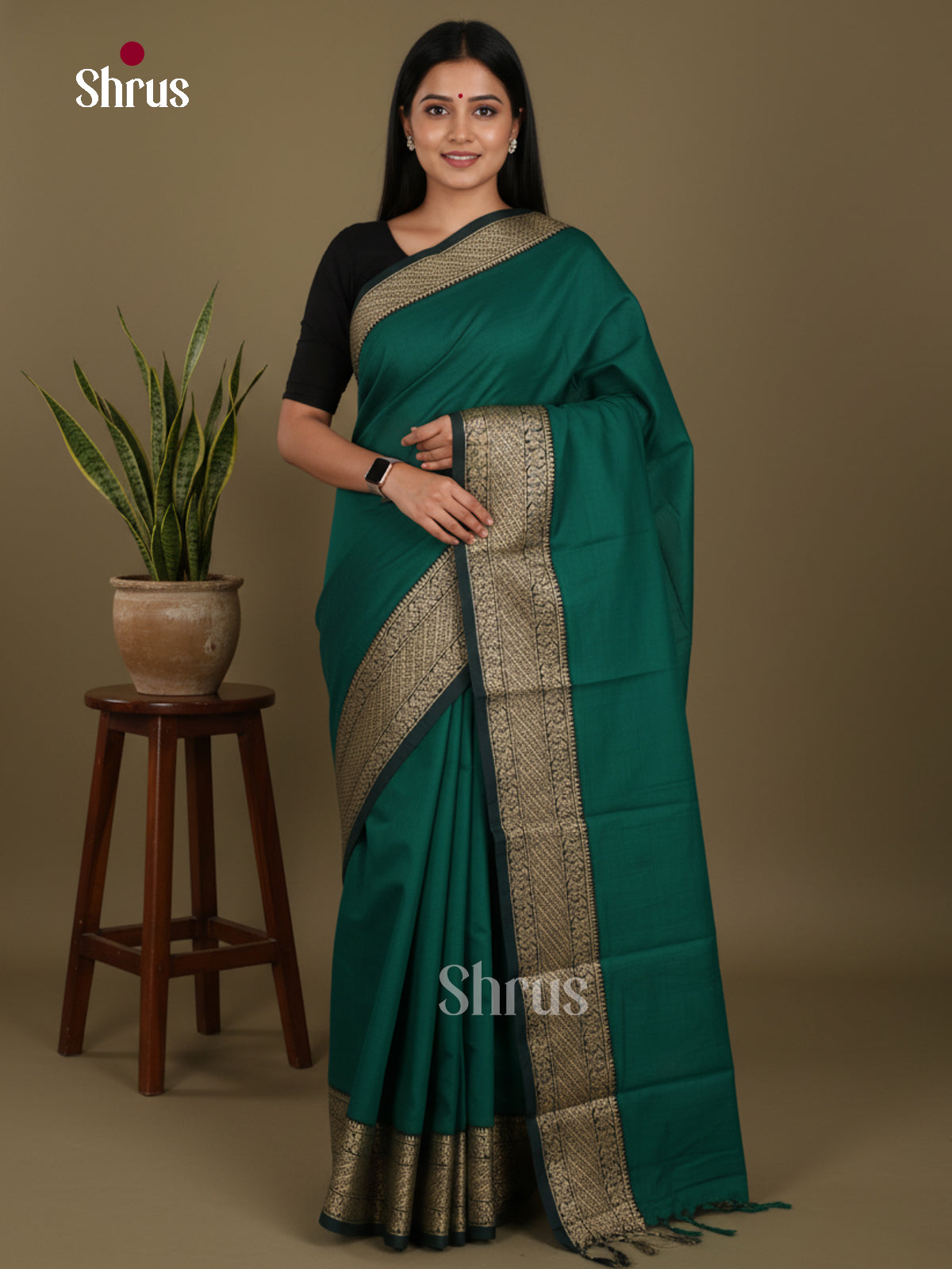 Green - Narayanpet Cotton Saree