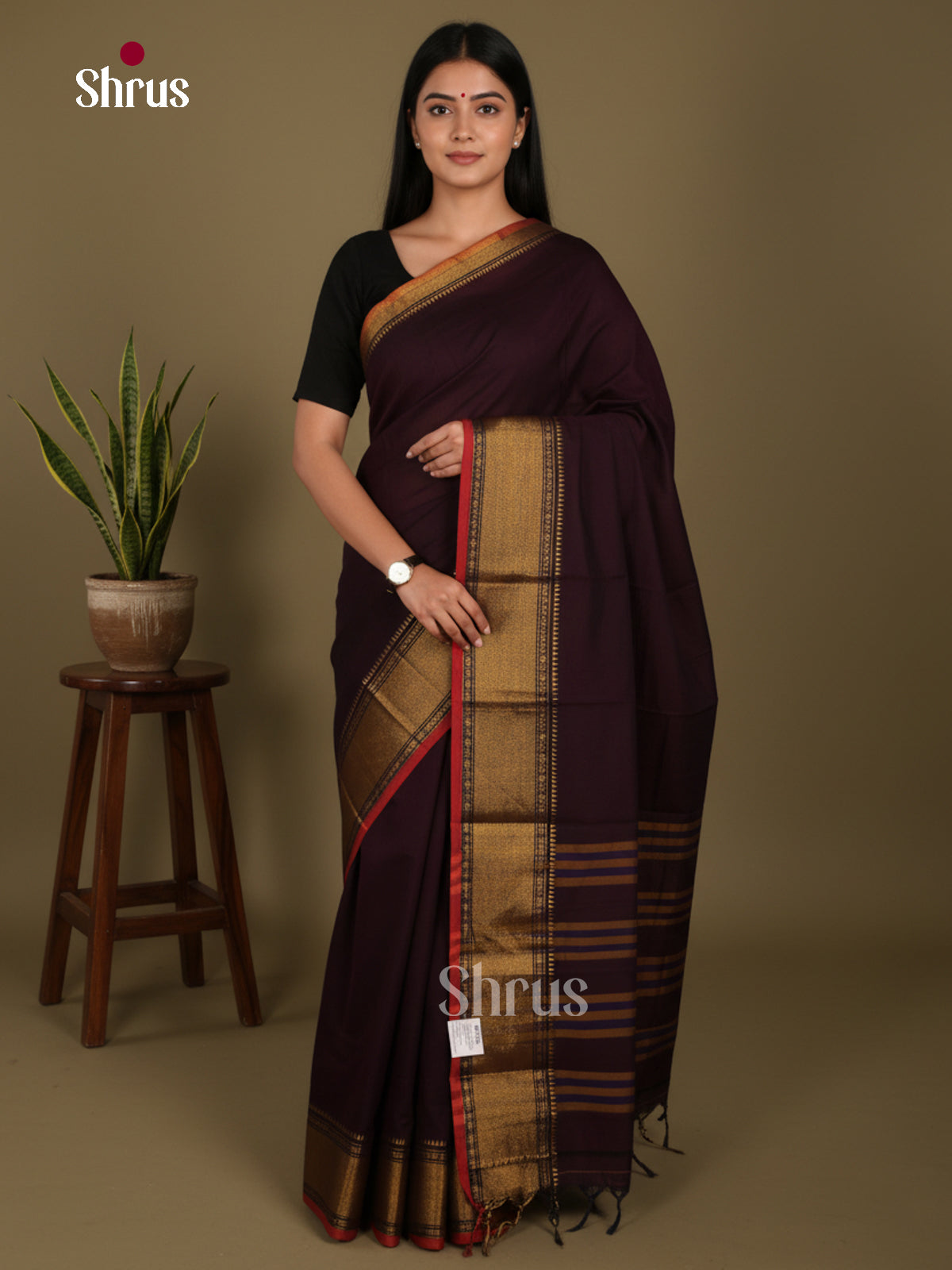 DLS05043 - Narayanpet Cotton Saree - Shop on Shrus.com