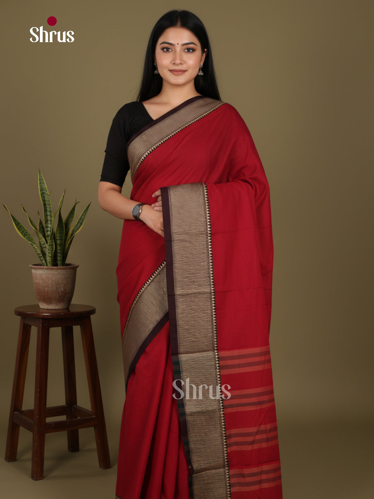 DLS05050 - Narayanpet Cotton Saree - Shop on Shrus.com