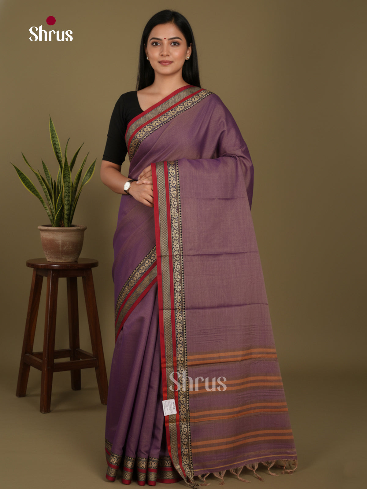 DLS05075 - Narayanpet Cotton Saree - Shop on Shrus.com