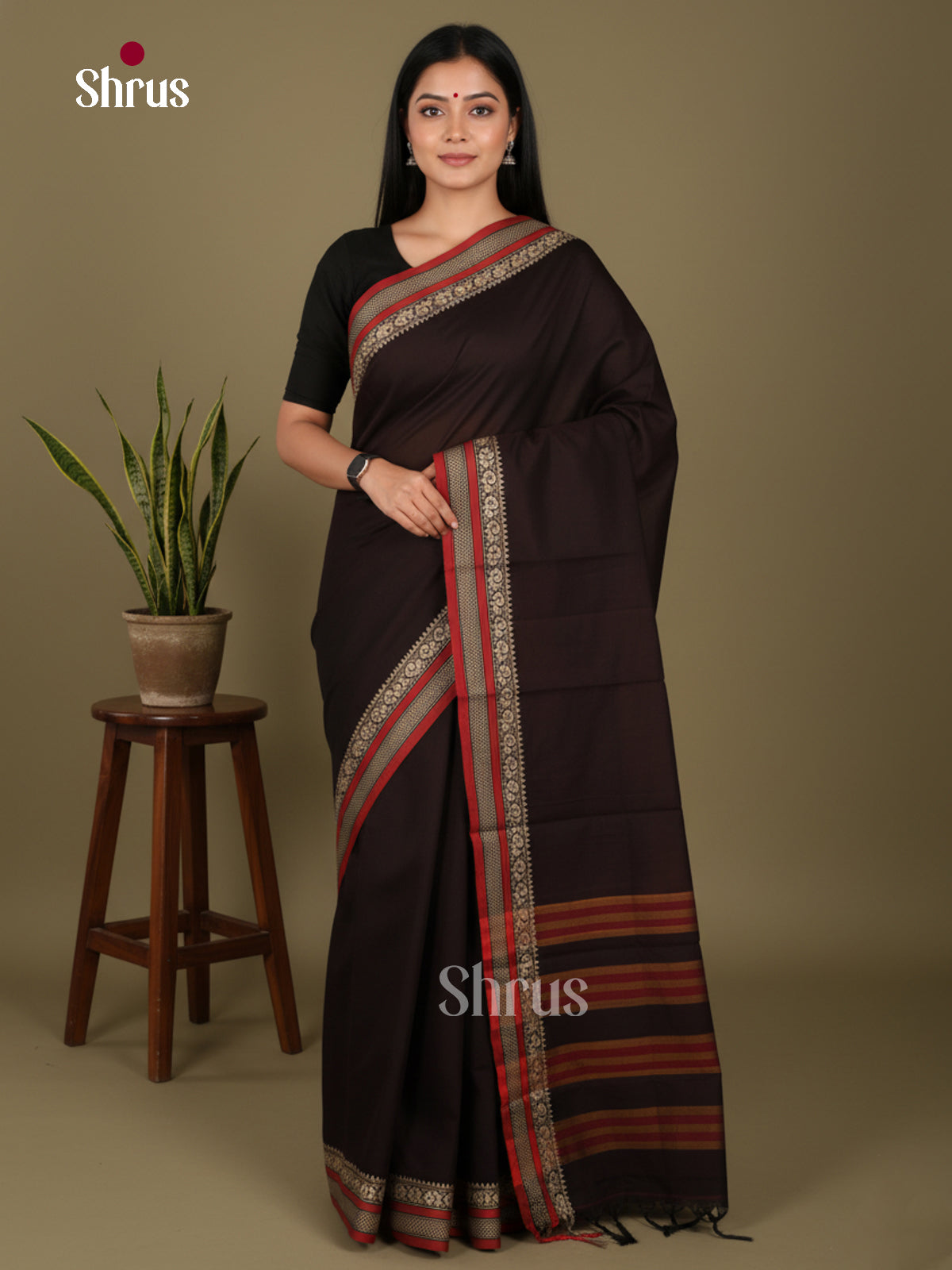 DLS05175 - Narayanpet Cotton Saree - Shop on Shrus.com