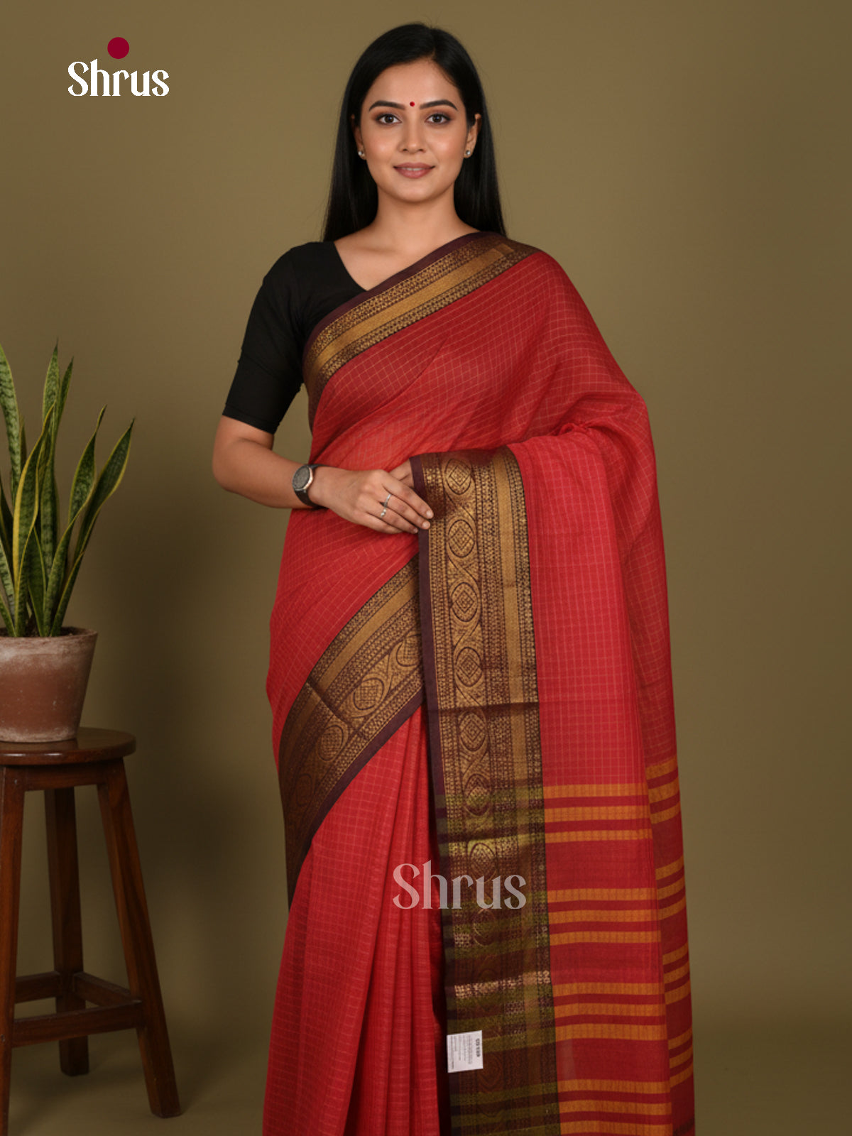 DLS05245 - Narayanpet Cotton Saree - Shop on Shrus.com