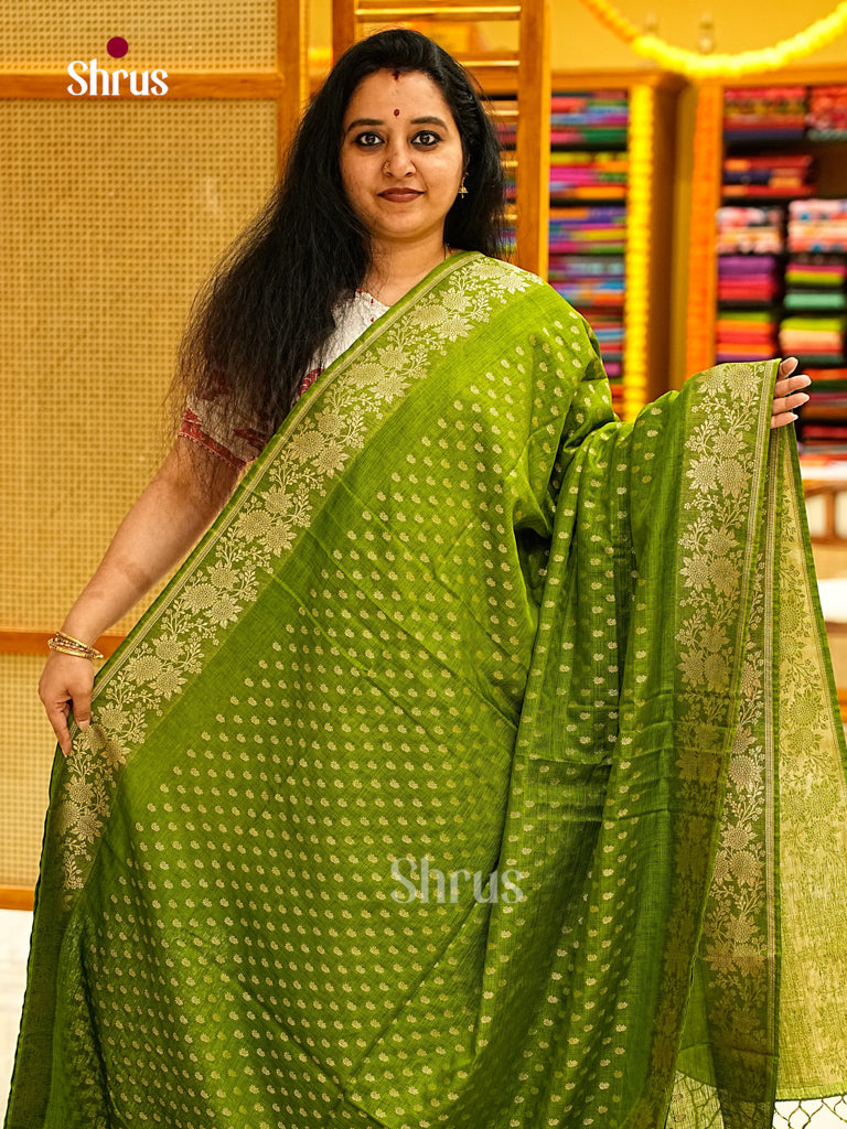 Jute Banaras Saree - EJ24309