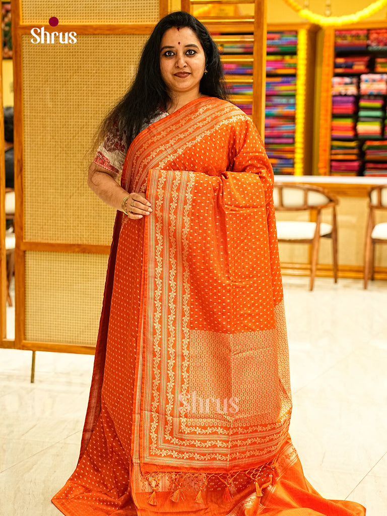Jute Banaras Saree - EJ24311