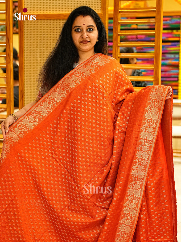 Jute Banaras Saree - EJ24312