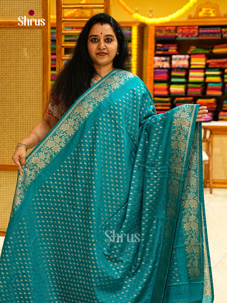 Jute Banaras Saree - EJ24317