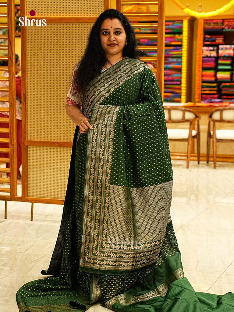 Jute Banaras Saree - EJ24323