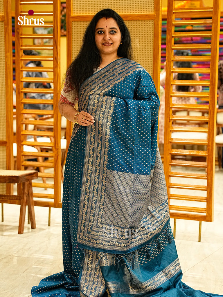 Jute Banaras Saree - EJ24326