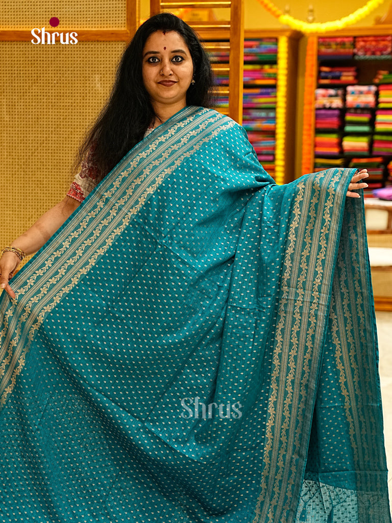 Jute Banaras Saree - EJ24328
