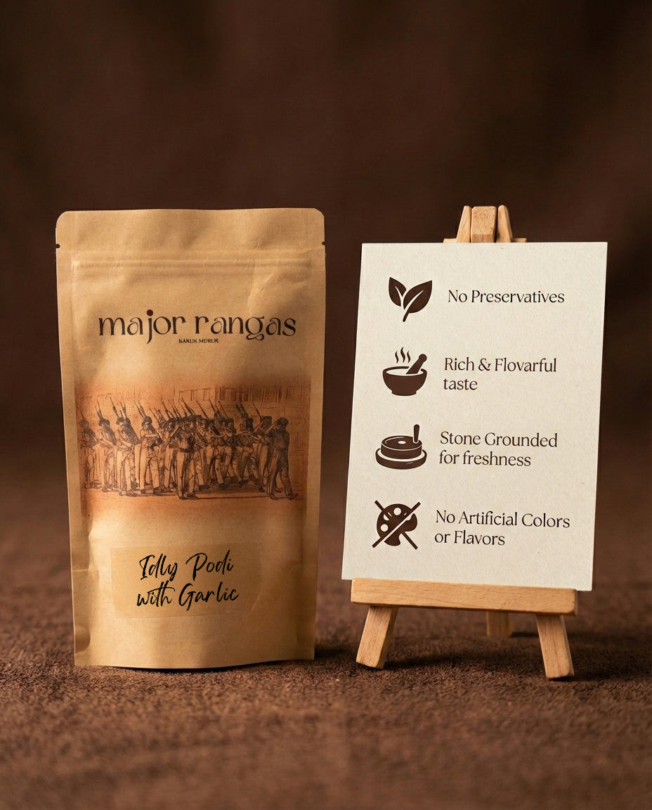 Idly Podi with Garlic -100 gms - Shop on Shrus.com