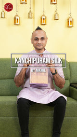 Mauve(Single Tone)- Kanchipuram Silk Saree - Shop on ShrusEternity.com