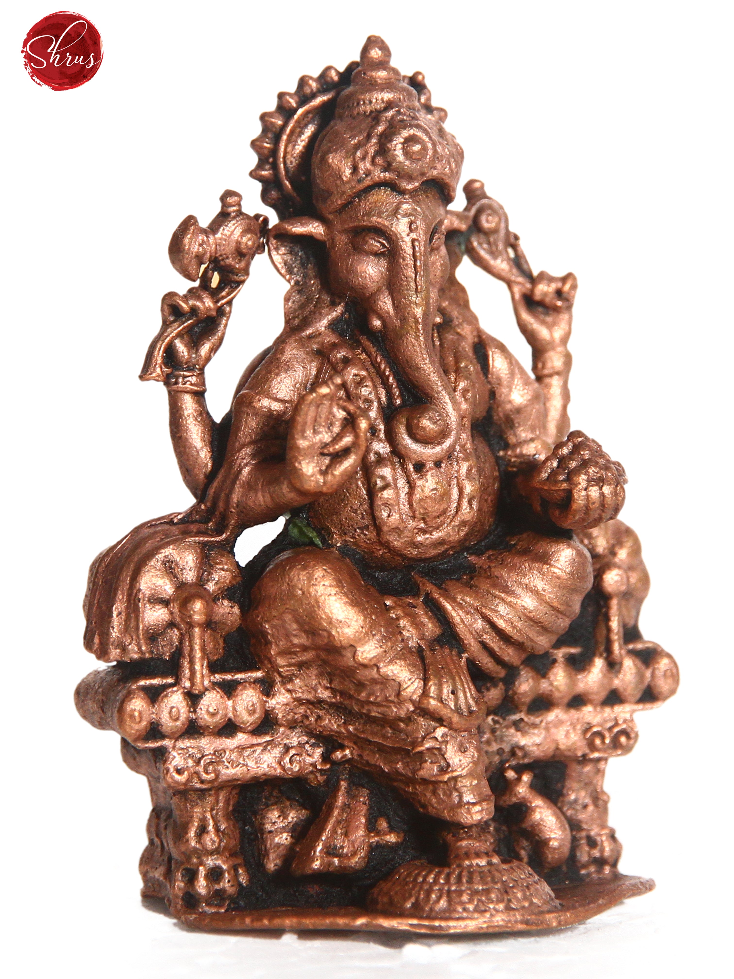 Ganapathy Sitting - Shop on ShrusEternity.com