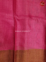 Blue & Pink - Tussar Silk - Shop on ShrusEternity.com