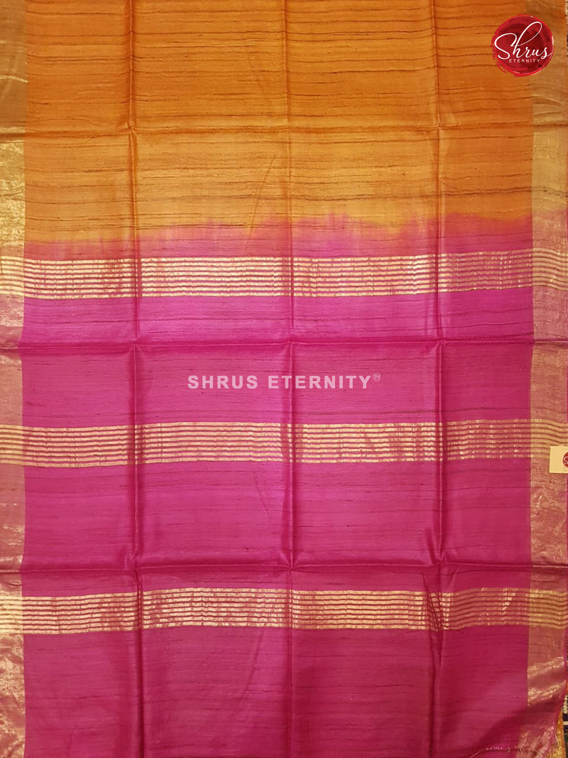 Brick Orange & Pink - Tussar - Shop on ShrusEternity.com