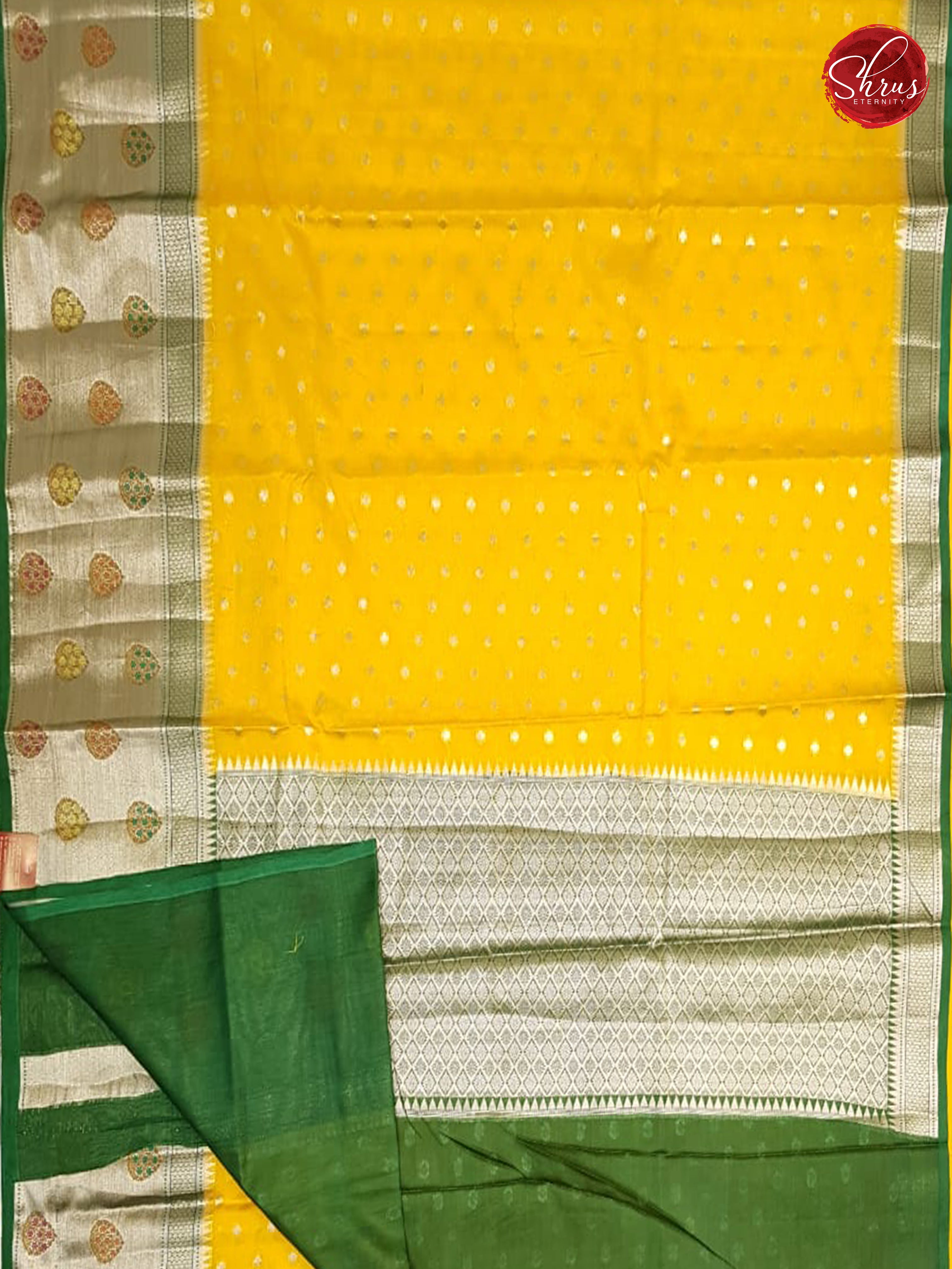 Yellow & Green - Cotton Silk - Shop on ShrusEternity.com