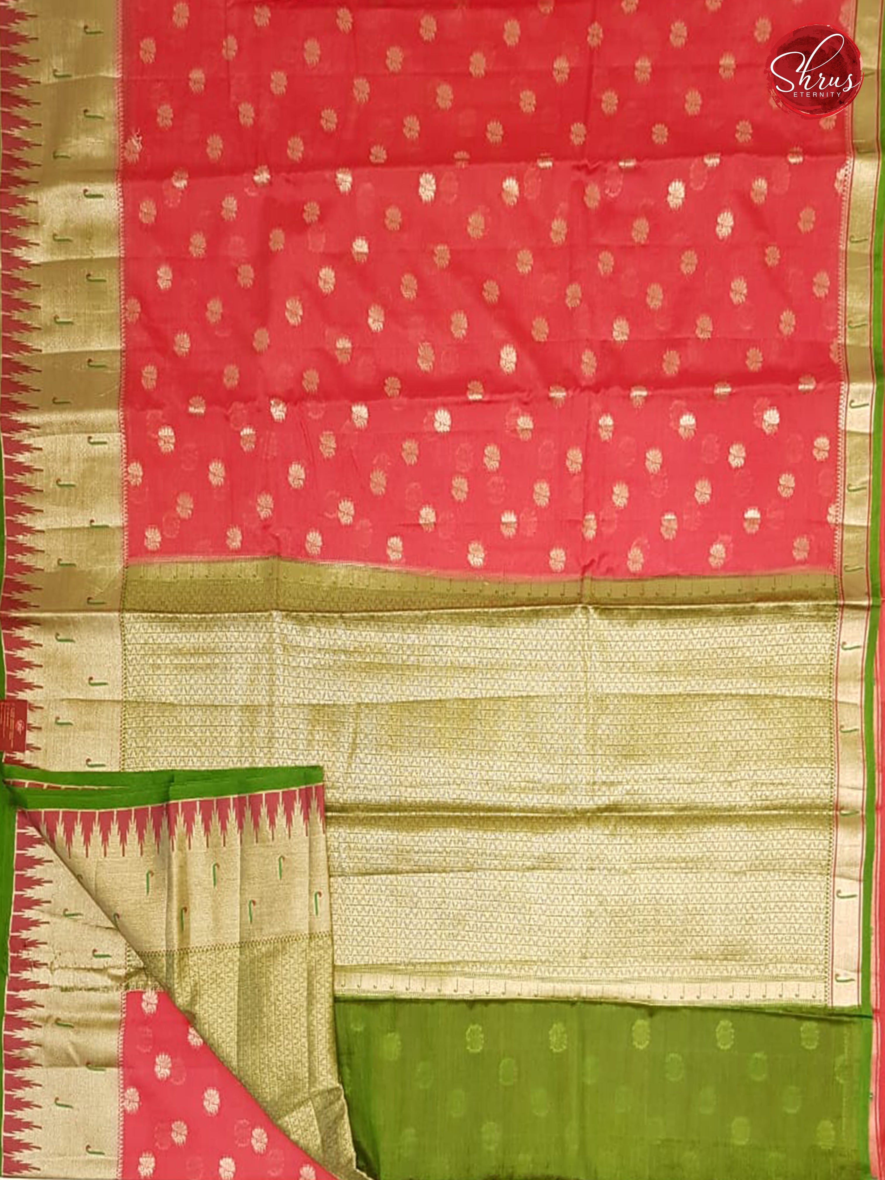 Pink & Green - Cotton Silk - Shop on ShrusEternity.com