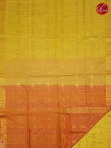 Yellow & Orange - Semi Tussar - Shop on ShrusEternity.com