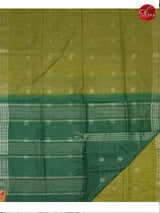 Green & Teal - Semi Tussar - Shop on ShrusEternity.com